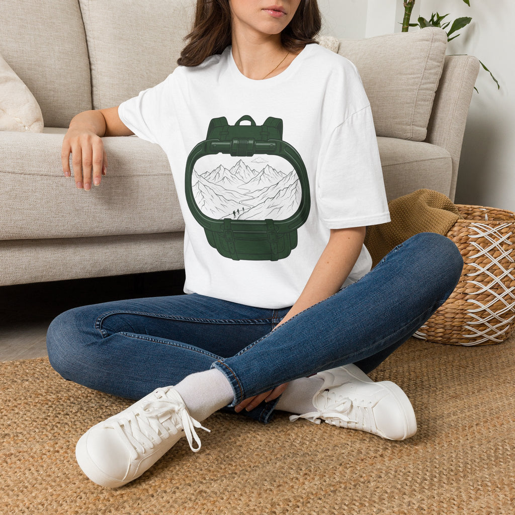 Berg-Karabiner Rucksack - T-Shirt