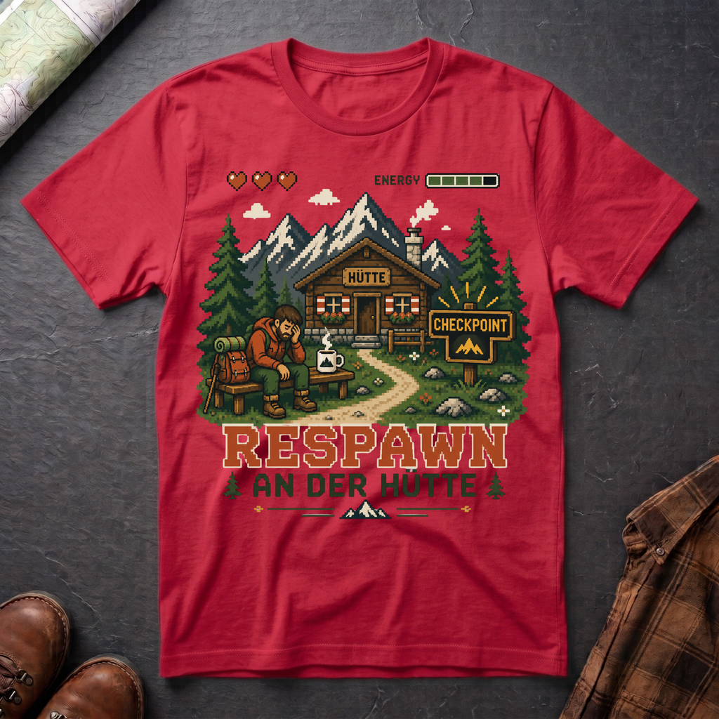 Respawn An Der Hütte - T-Shirt