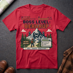 Boss Level Bergauf - T-Shirt