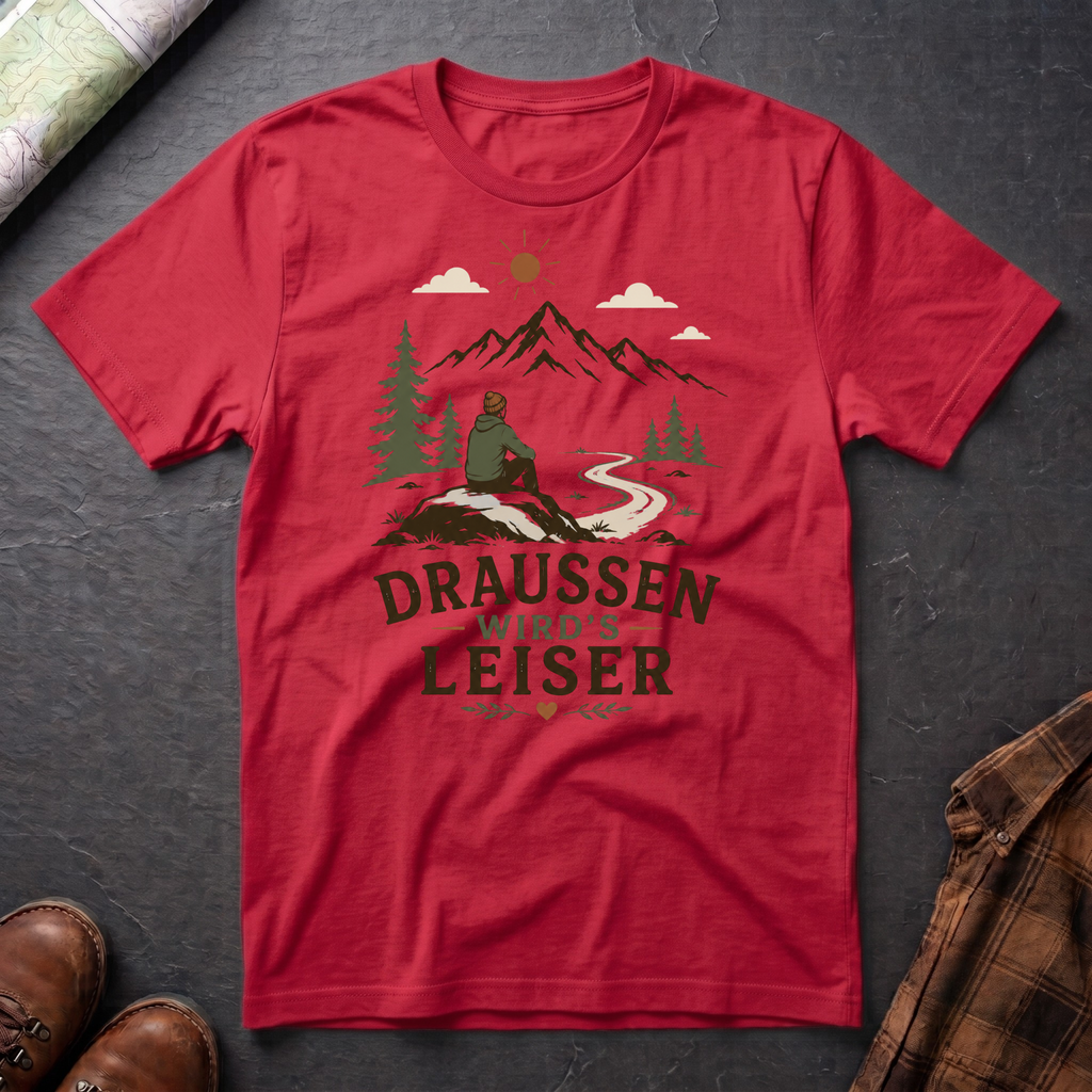 Draußen wird's leiser - T-Shirt