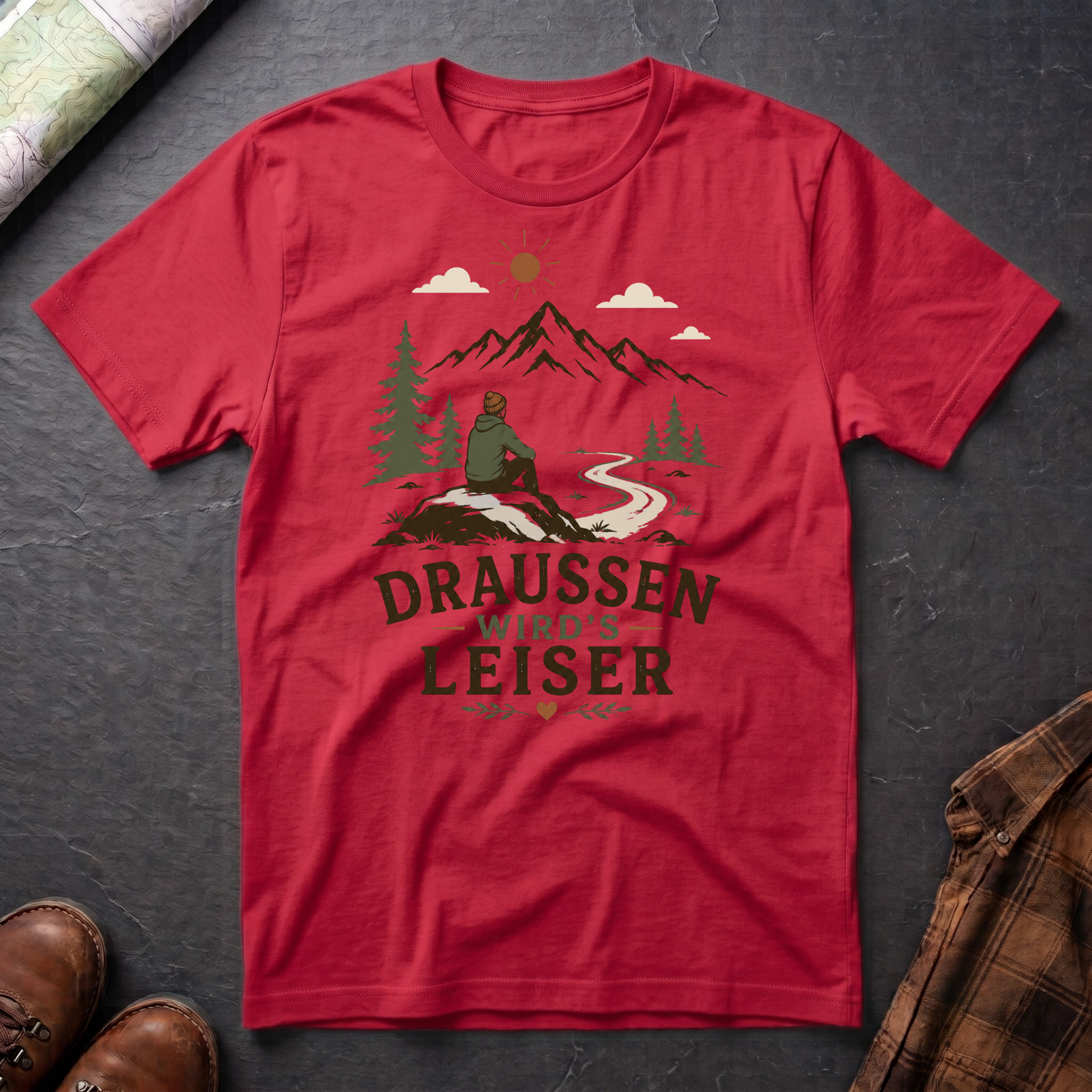 Draußen wird's leiser - T-Shirt