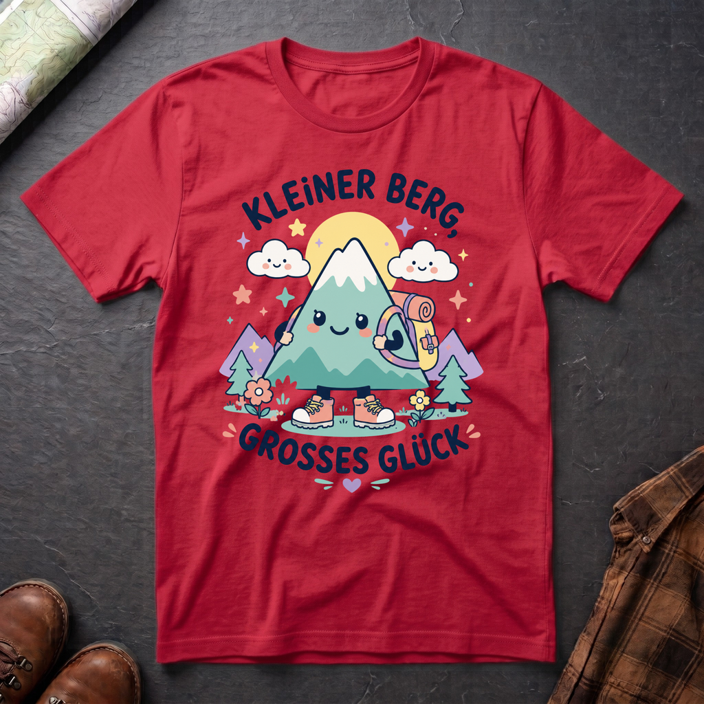 Kleiner Berg Grosses Glück - T-Shirt