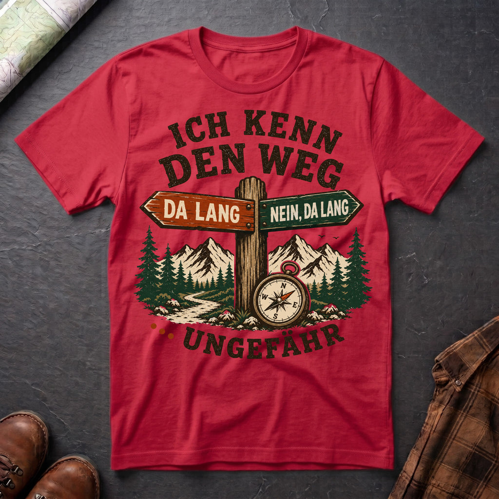 Ich kenn den Weg - T-Shirt