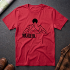 Wandern. Berg Minimal - T-Shirt