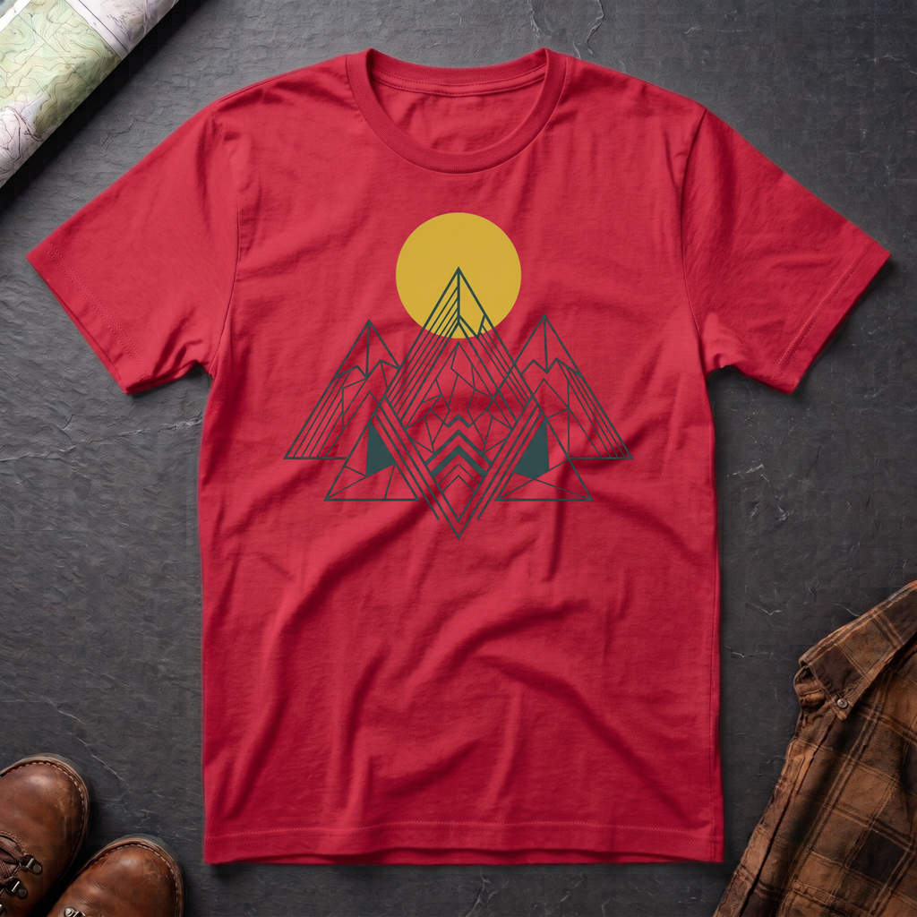 Berge Minimal - T-Shirt