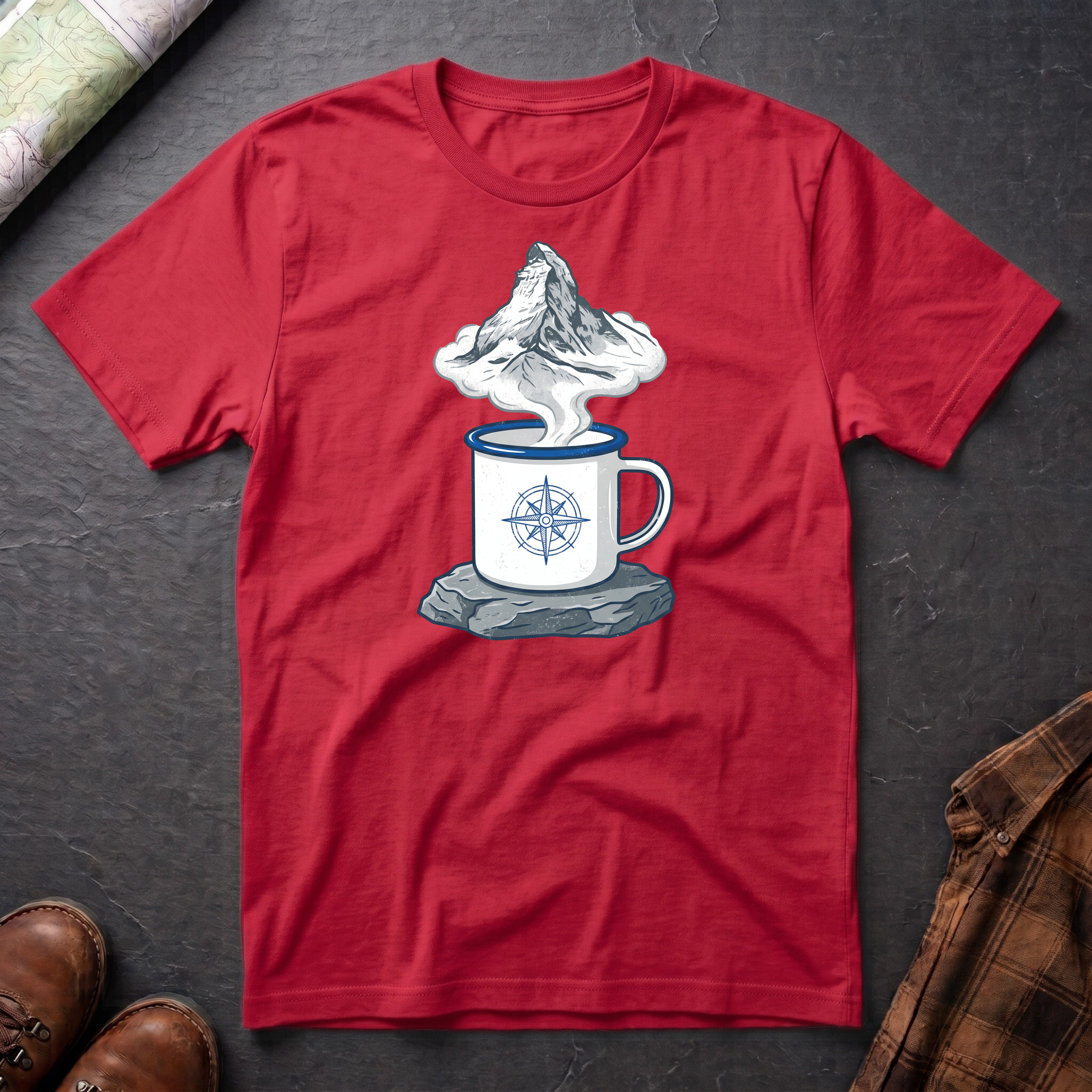 Kaffeerauch Berg - T-Shirt