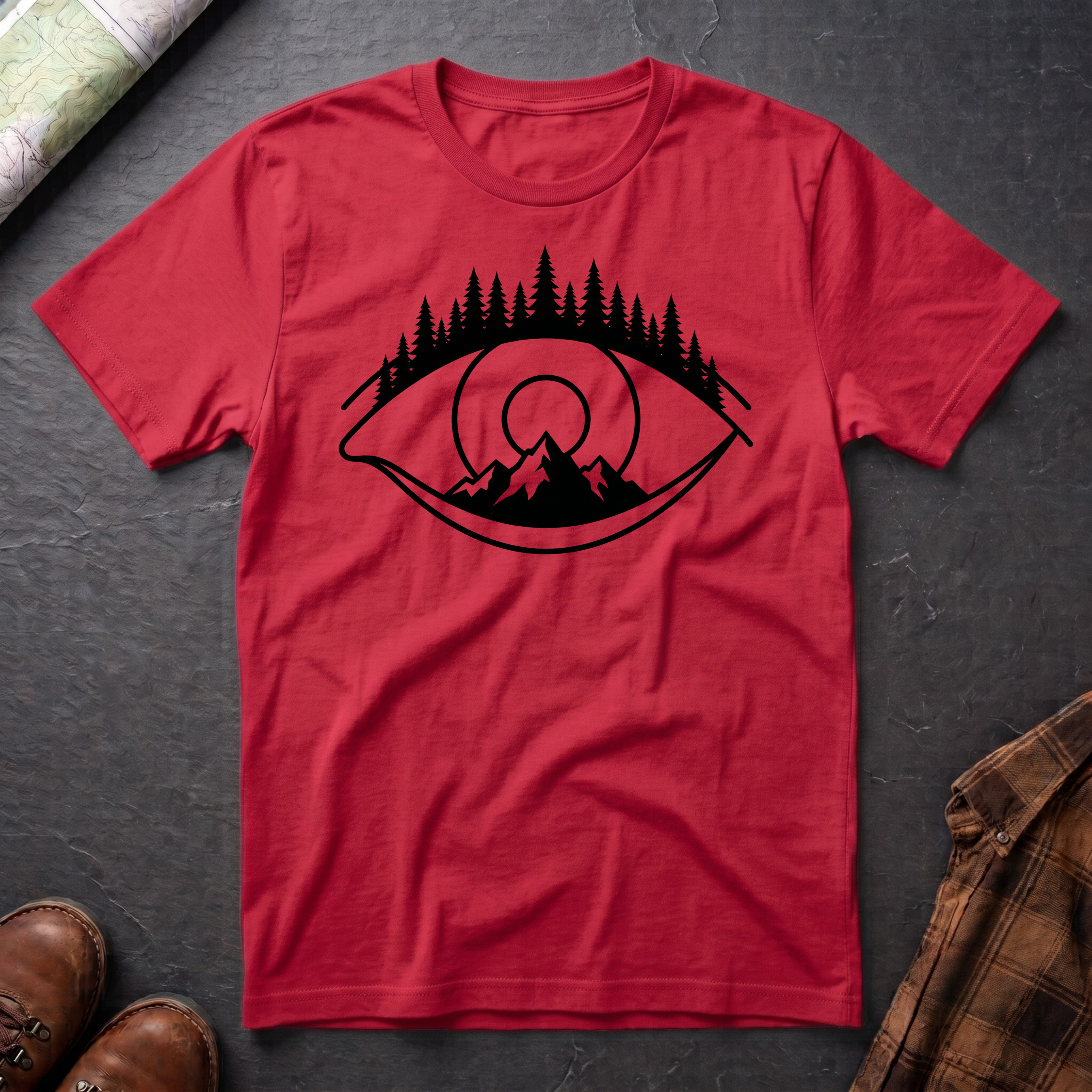 Berg Auge - T-Shirt
