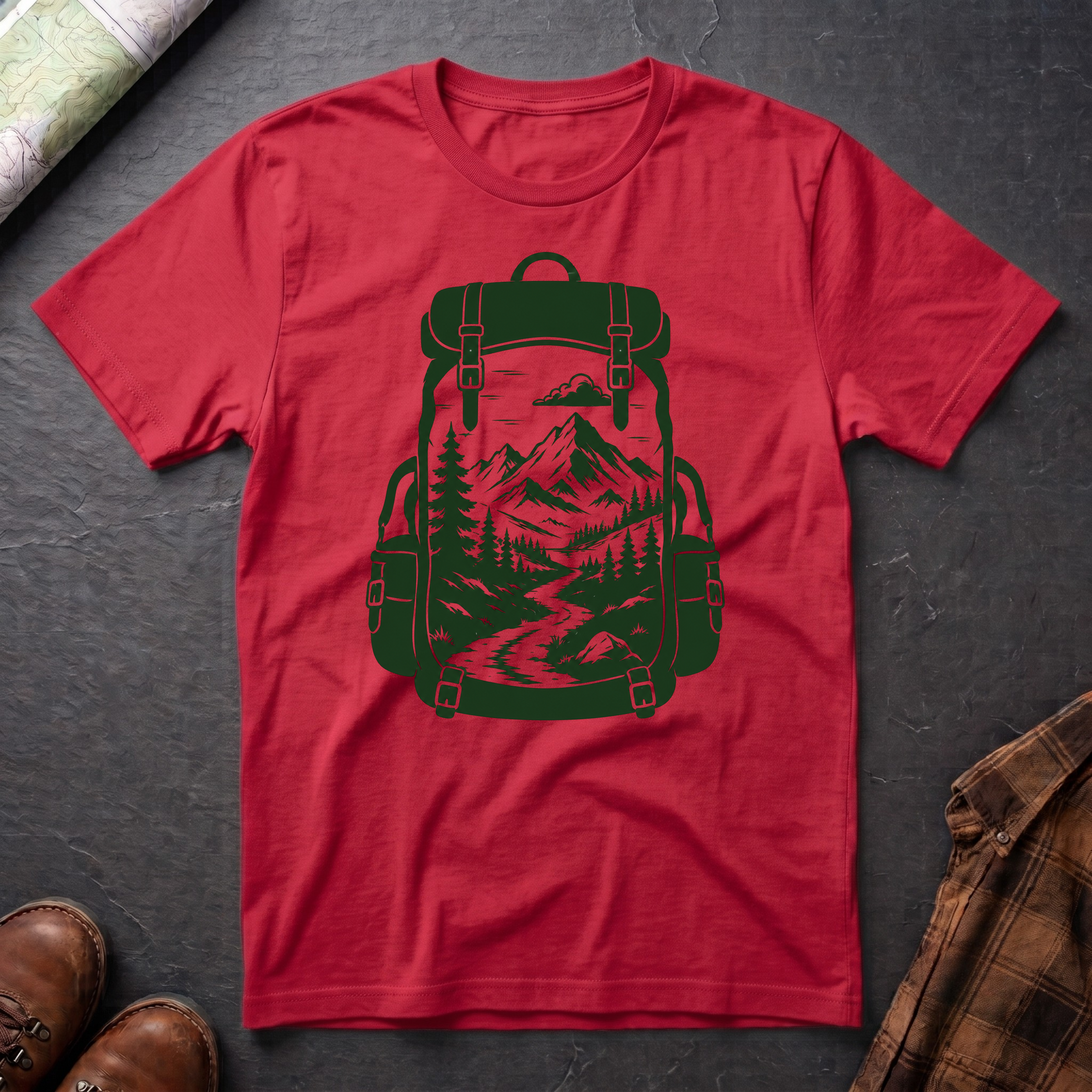 Rucksack Berg - T-Shirt