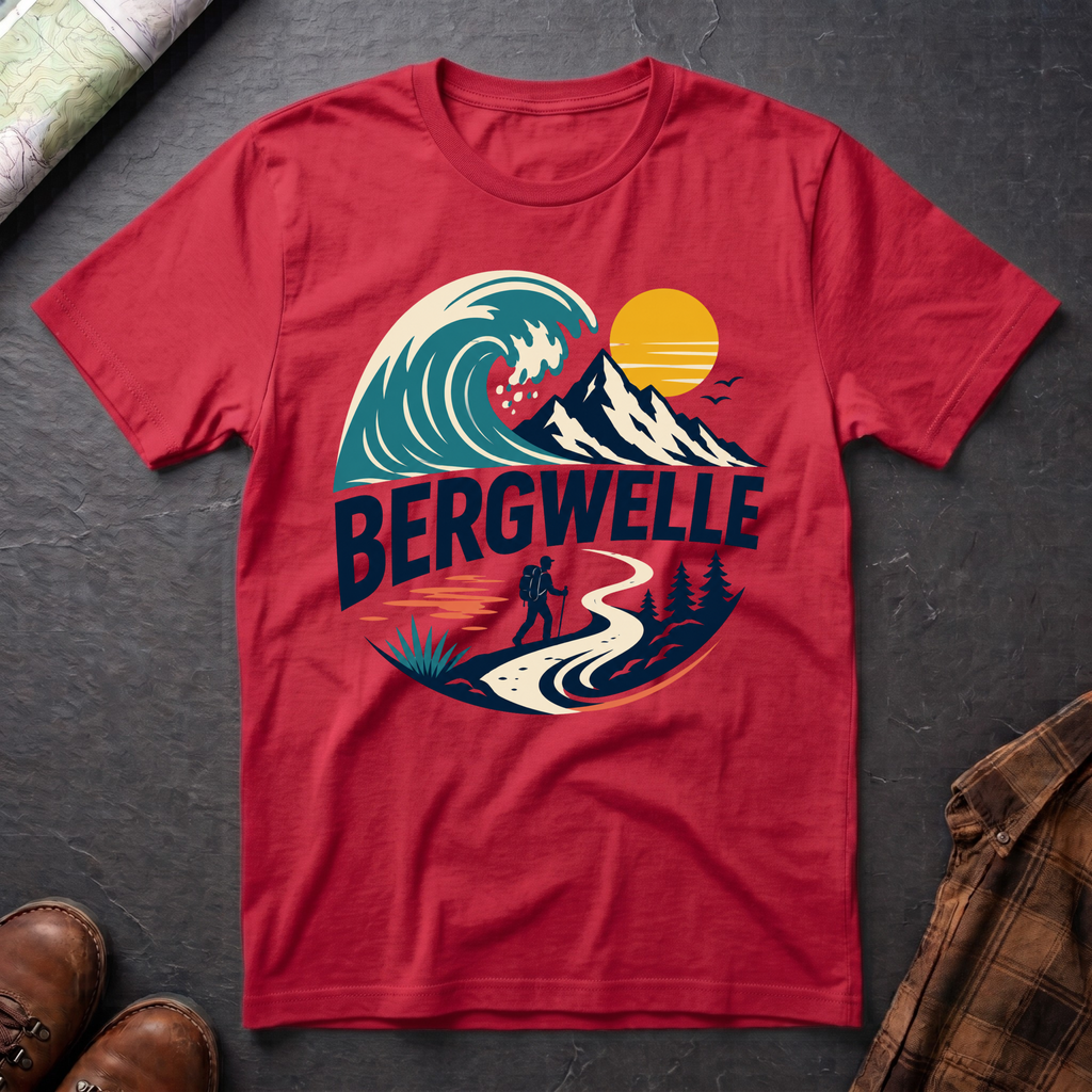 Bergwelle - T-Shirt
