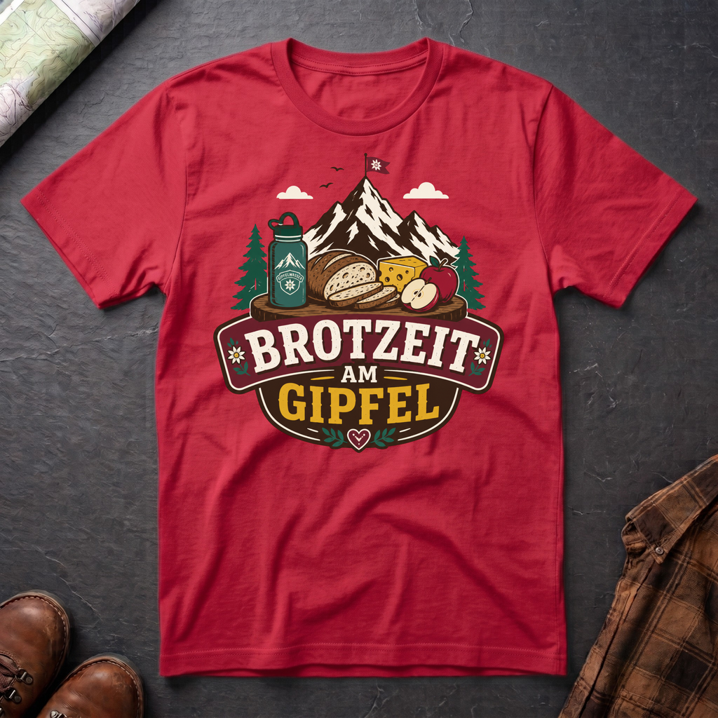Brotzeit Gipfel - T-Shirt