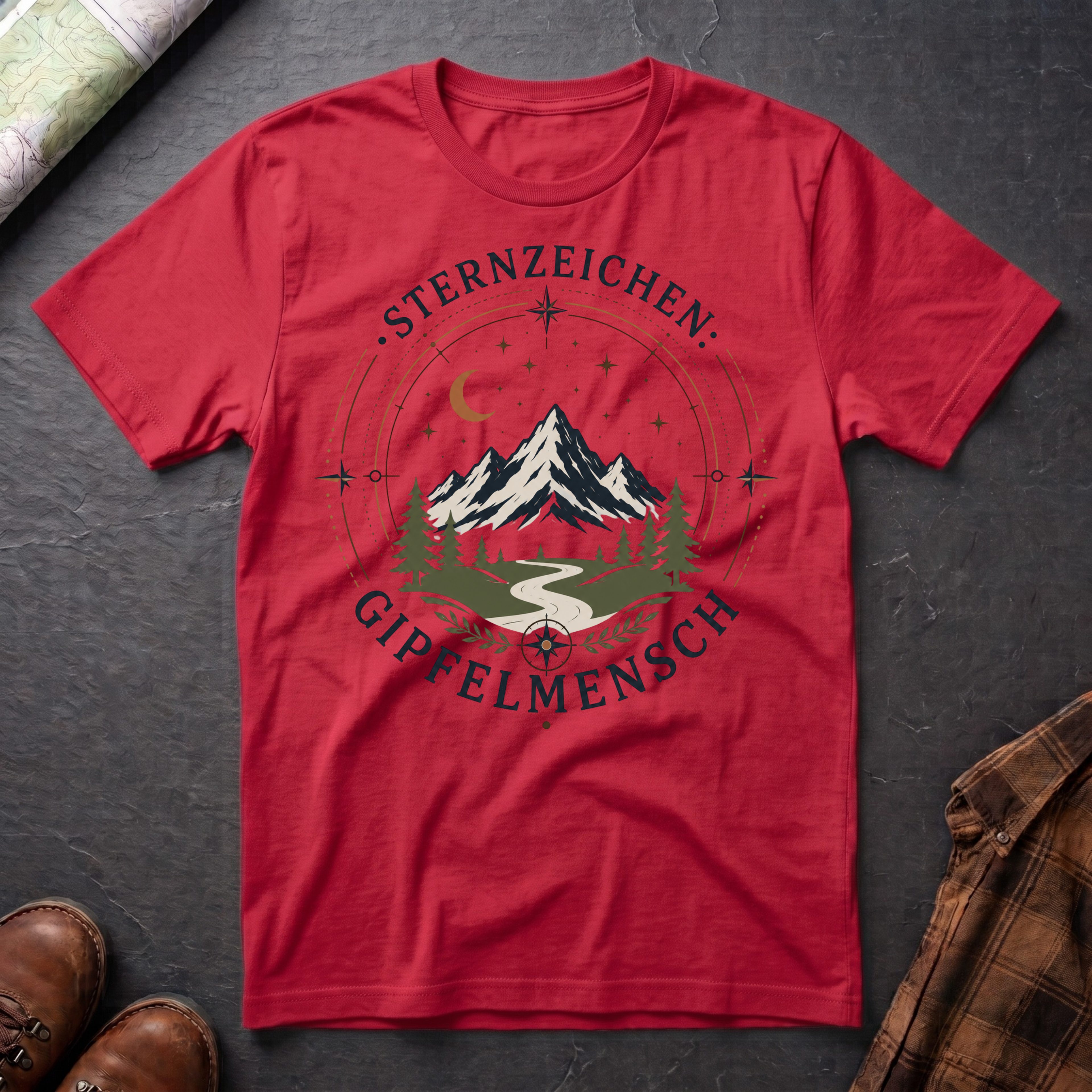 Sternzeichen Gipfelmensch - T-Shirt