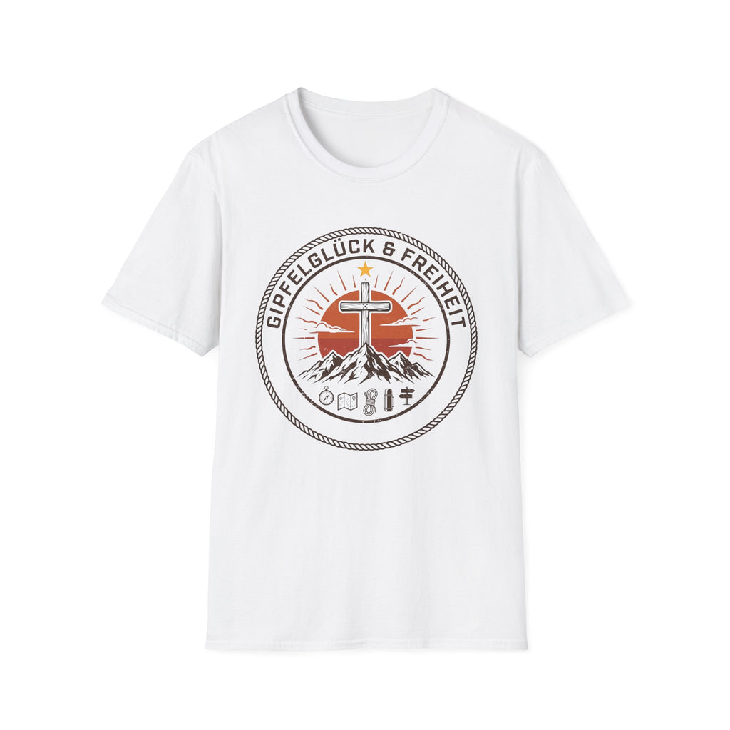 Gipfelglück Freiheit - T-Shirt