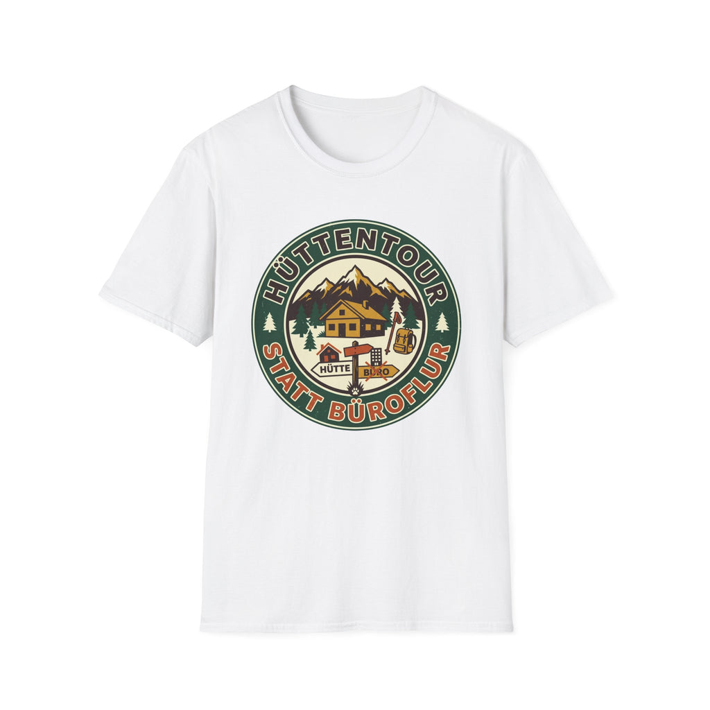 Hüttentour Büroflur 2 - T-Shirt