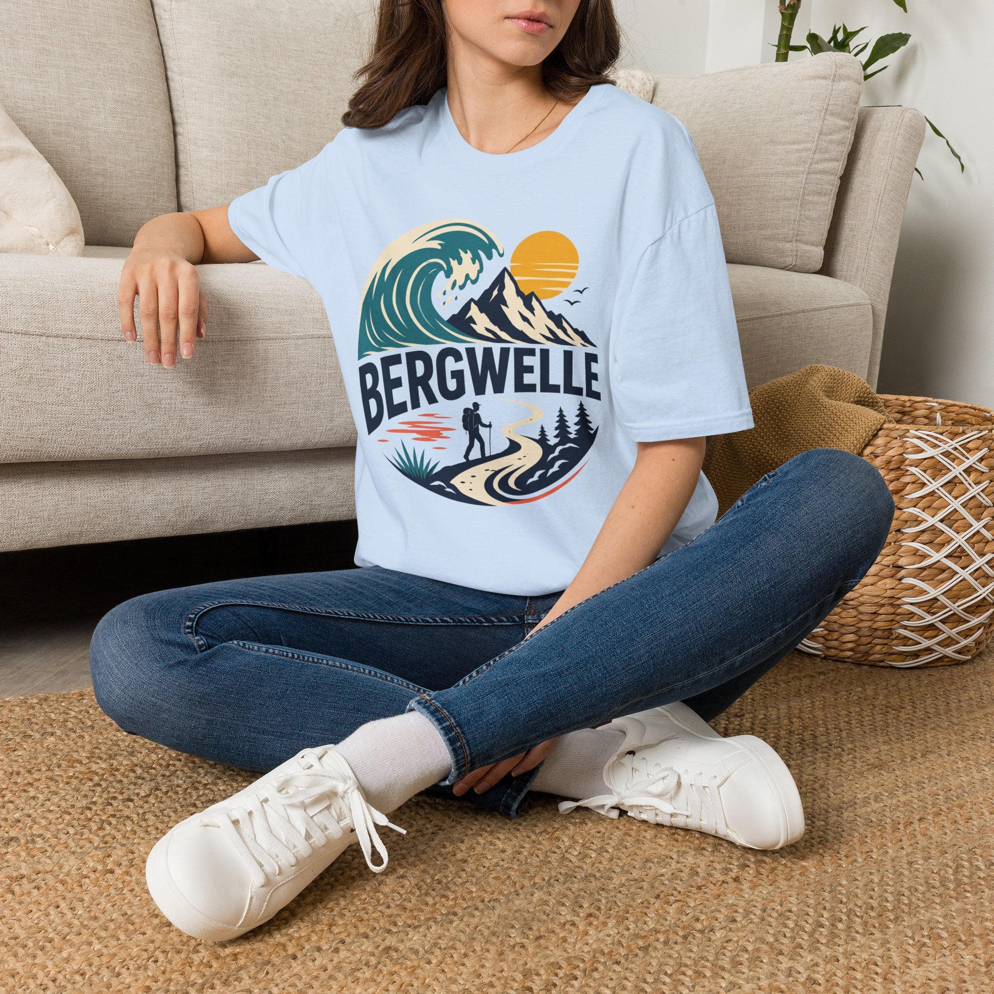 Bergwelle - T-Shirt