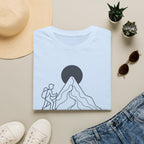 Berg Sonne Minimal - T-Shirt