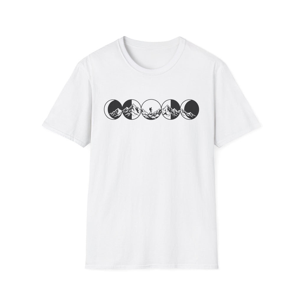 Mondphasen Wandern - T-Shirt