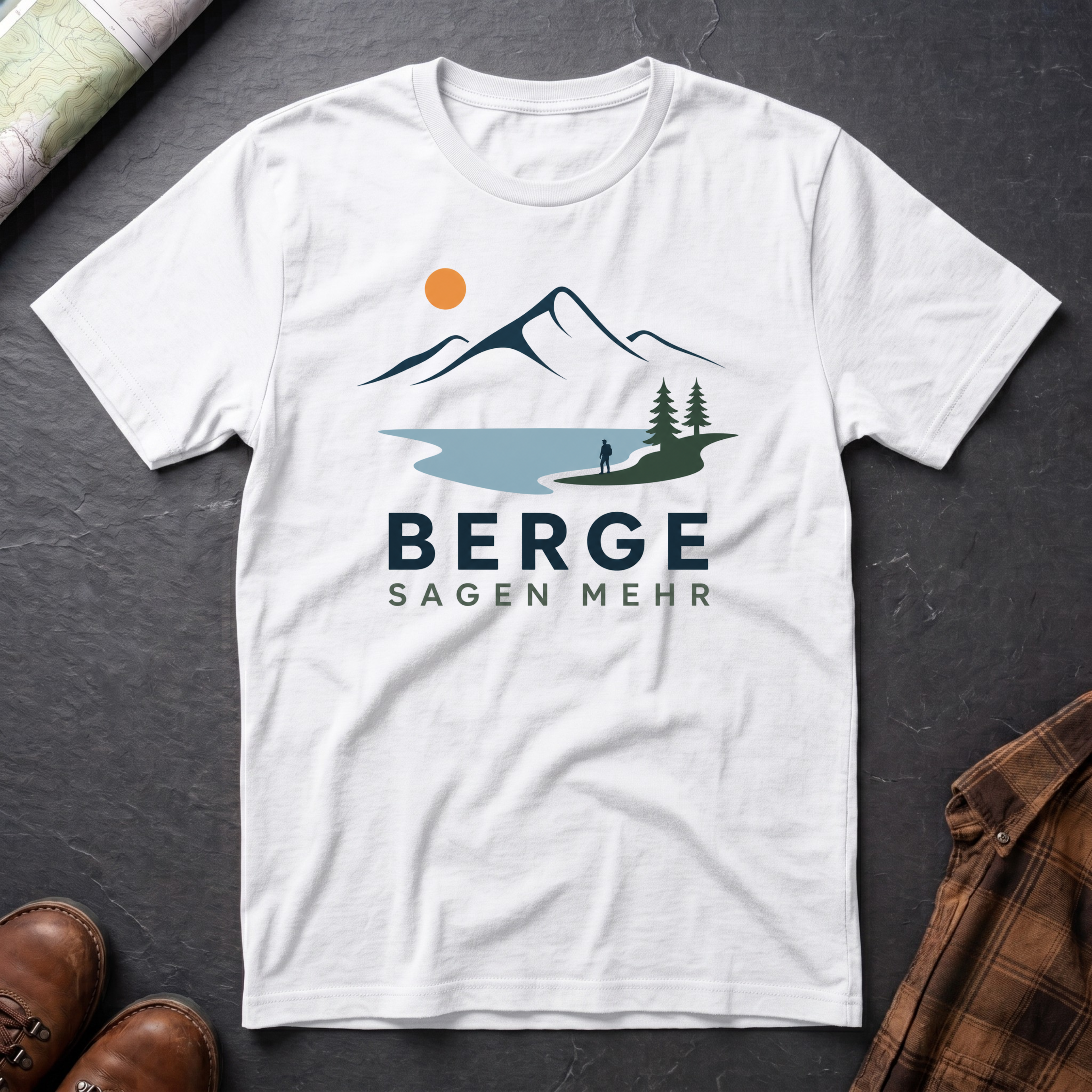 Berge Sagen Mehr - T-Shirt