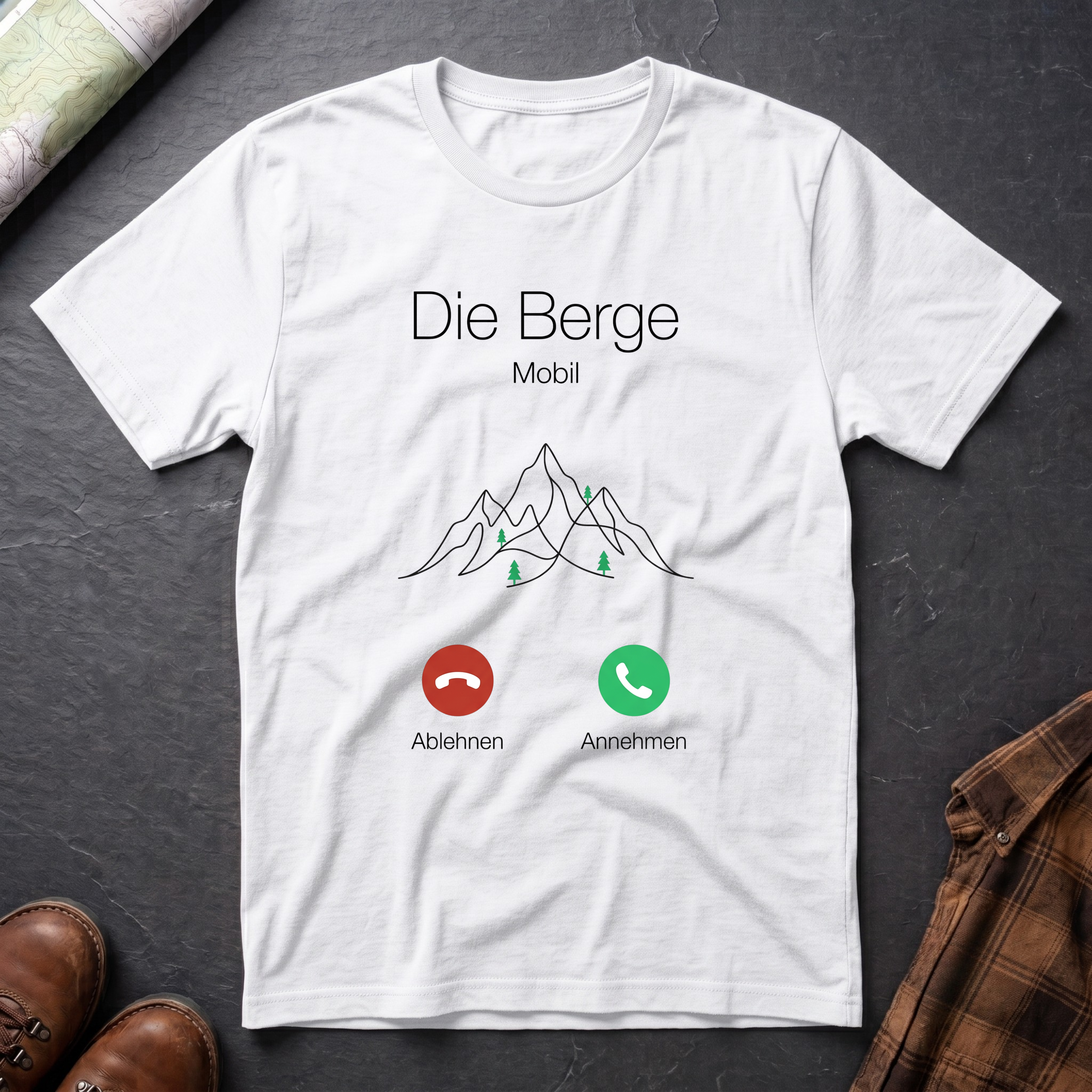 Die Berge Anruf - T-Shirt
