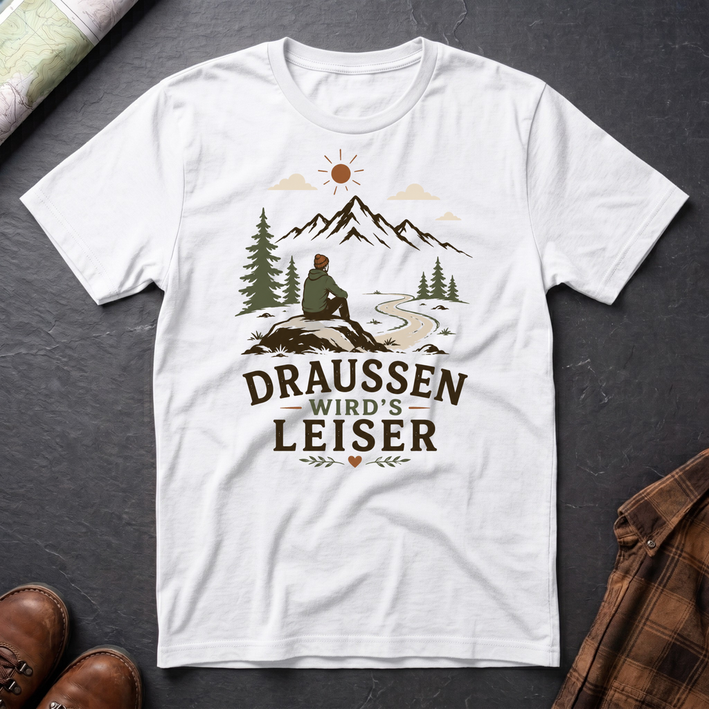 Draußen wird's leiser - T-Shirt