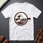 Bergwelle Kaffeetasse - T-Shirt