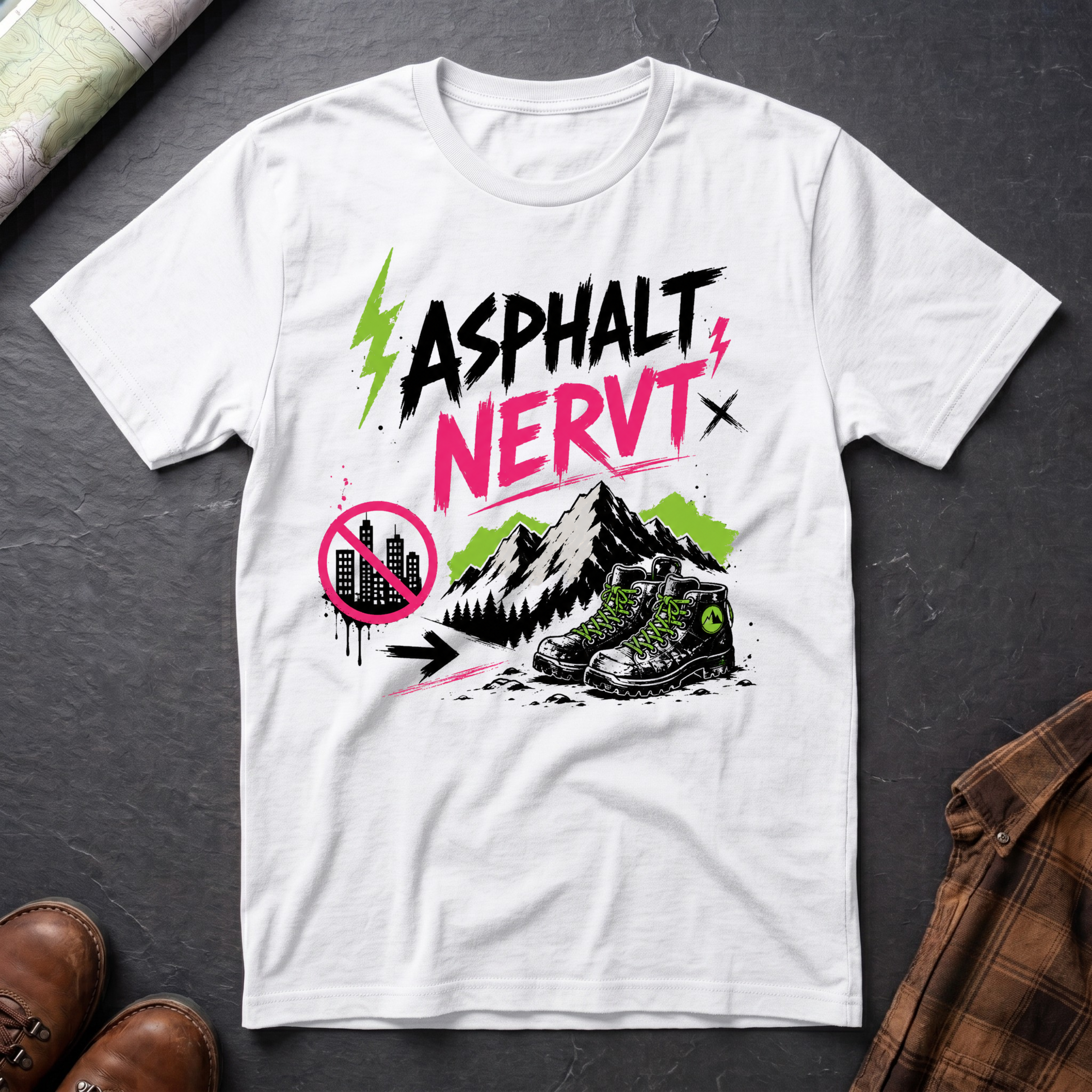 Asphalt Nervt - T-Shirt