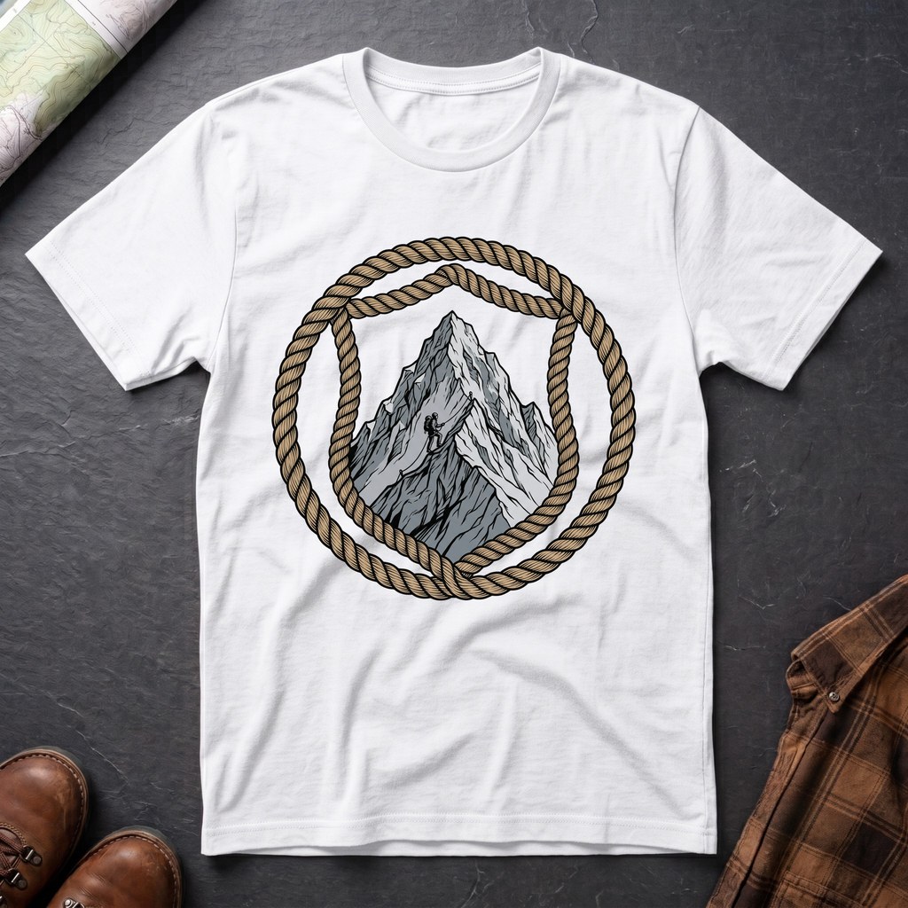 Berg Seil - T-Shirt