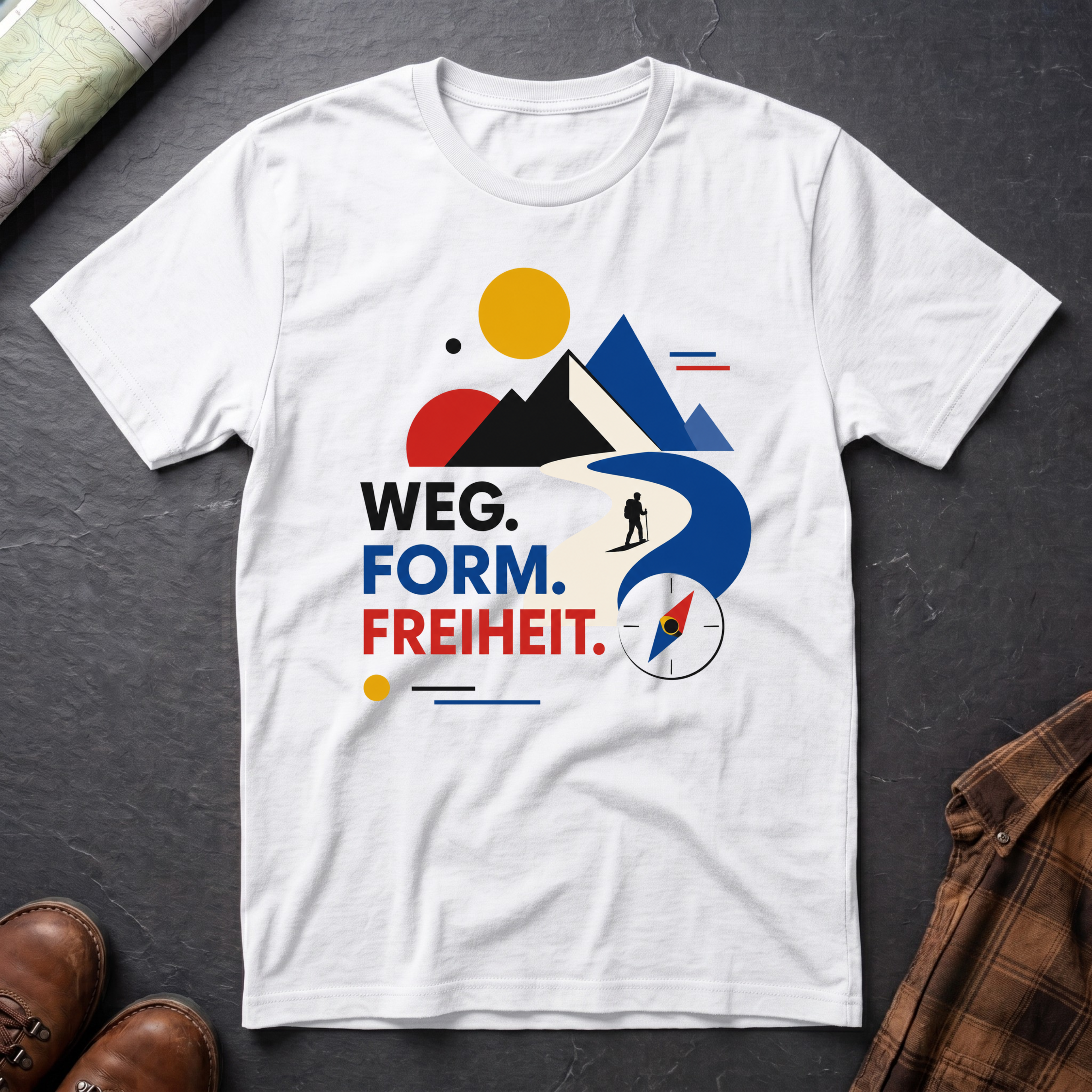 Weg. Form. Freiheit. - T-Shirt