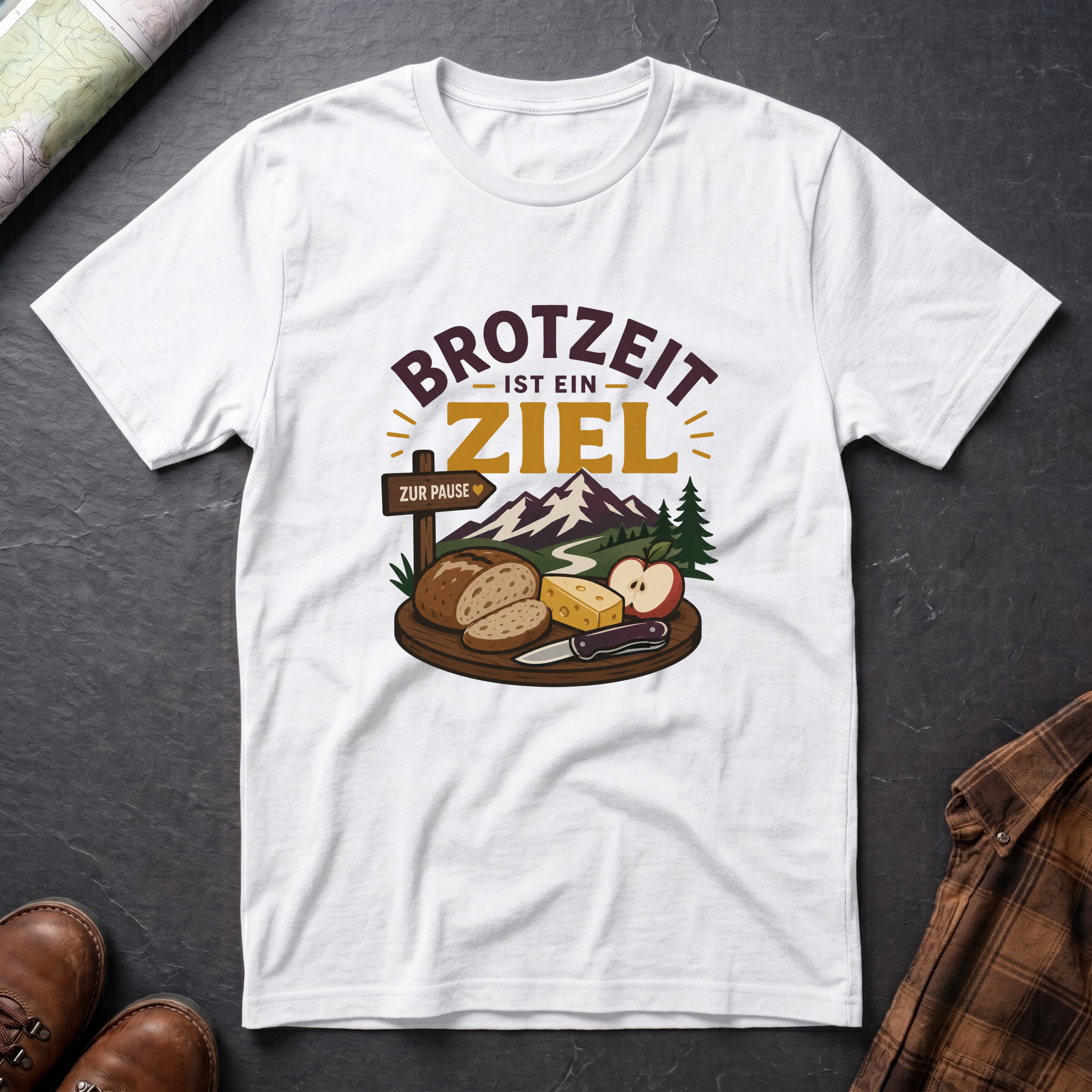 Brotzeit Ziel - T-Shirt