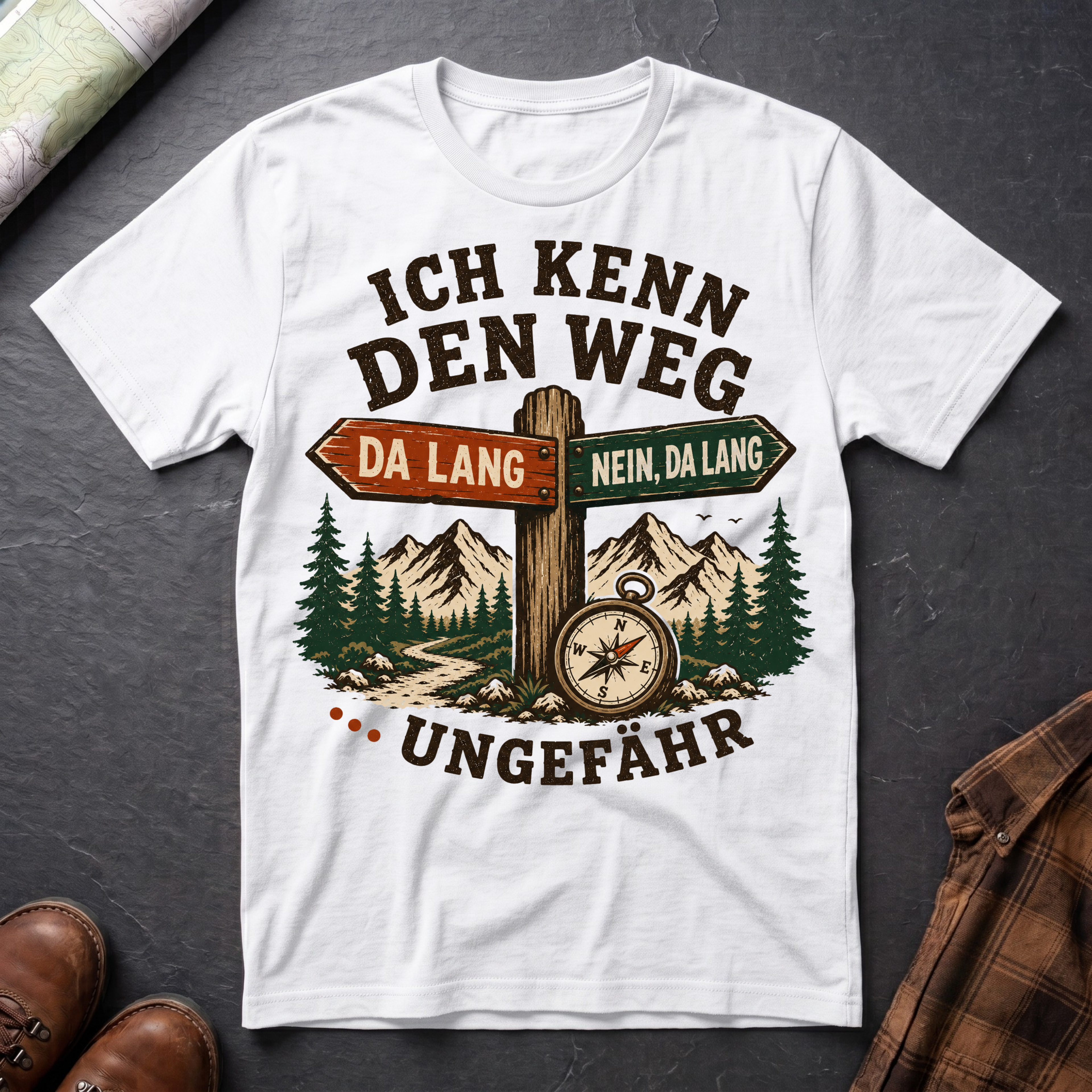 Ich kenn den Weg - T-Shirt