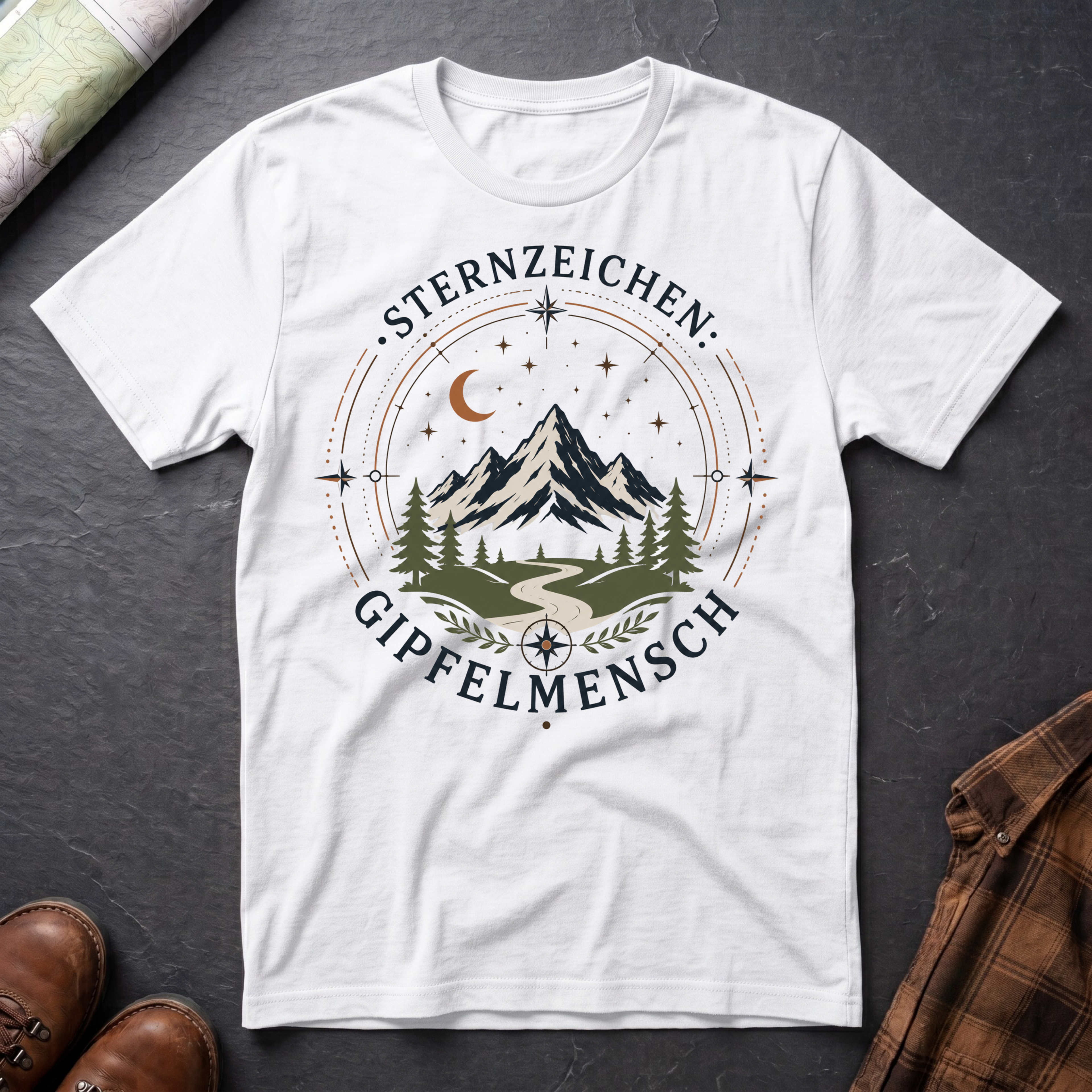 Sternzeichen Gipfelmensch - T-Shirt
