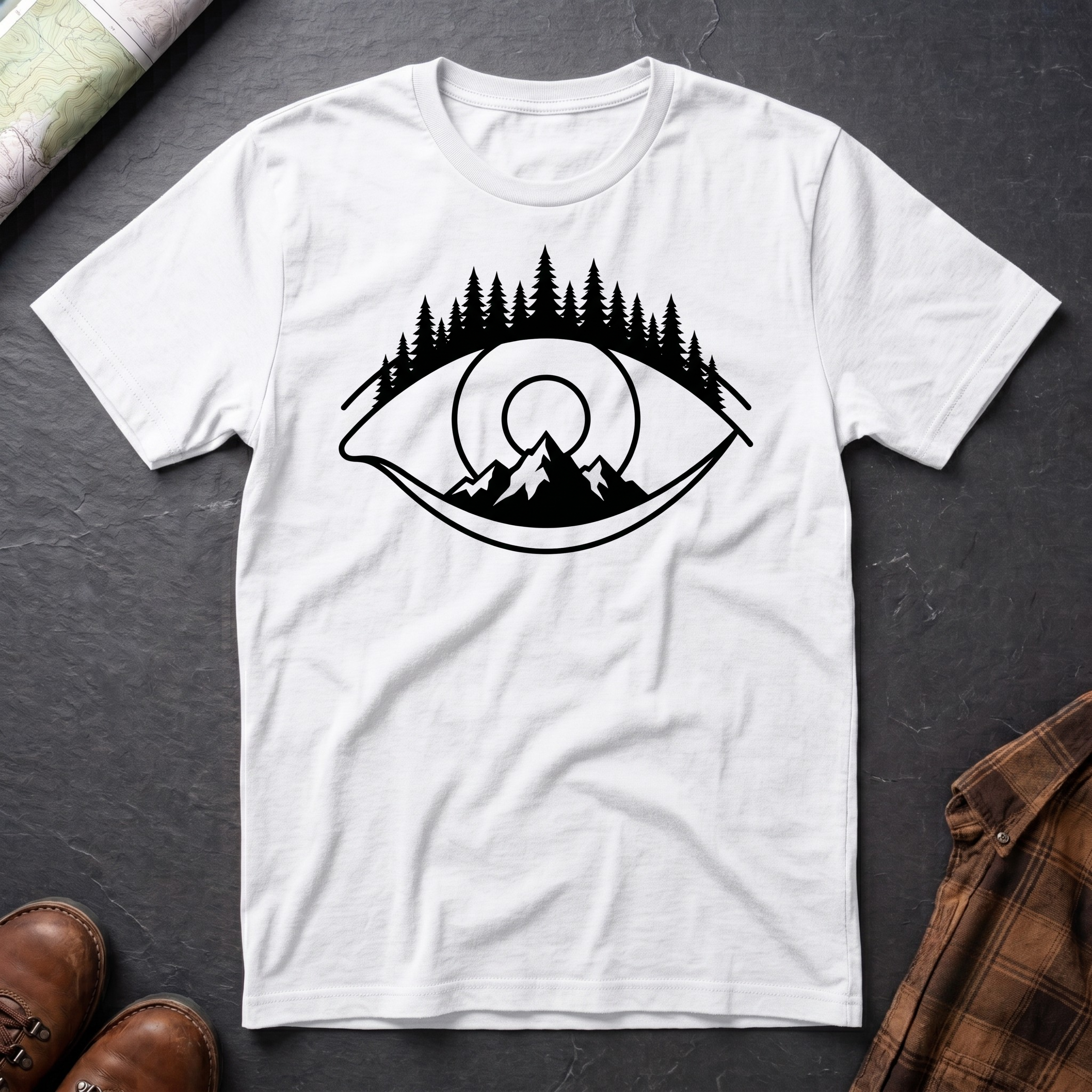 Berg Auge - T-Shirt