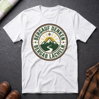 Bergauf Denken Bergab Lächeln - T-Shirt