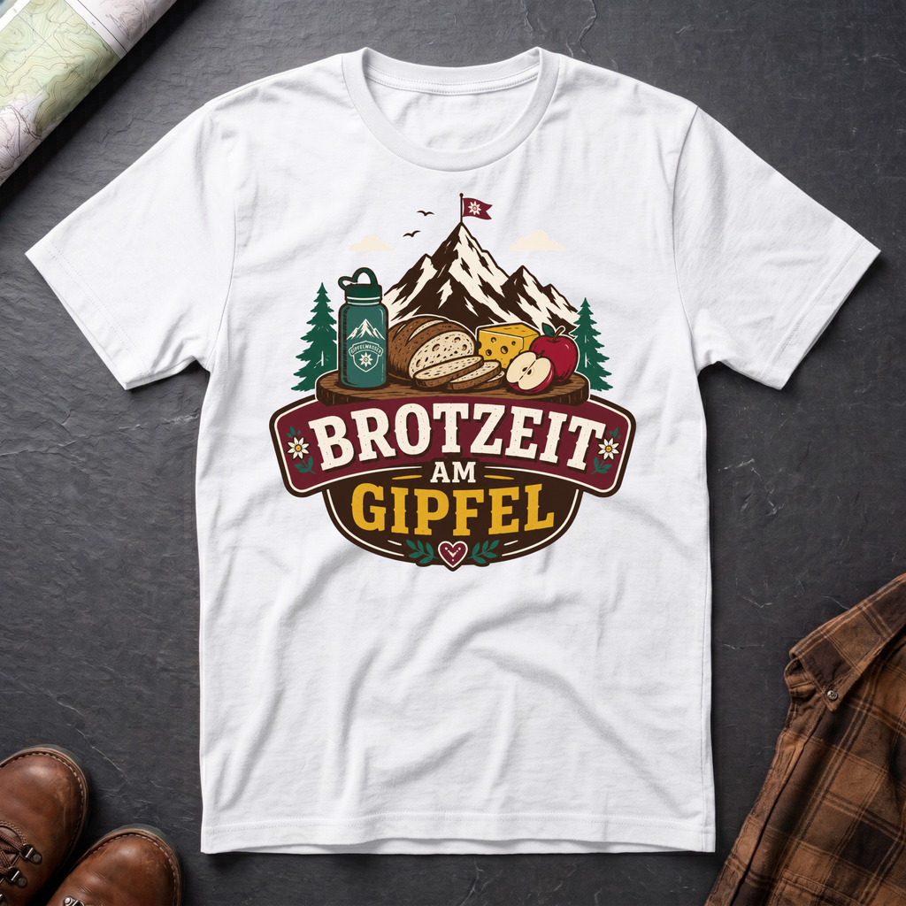 Brotzeit Gipfel - T-Shirt