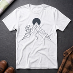 Berg Sonne Minimal - T-Shirt
