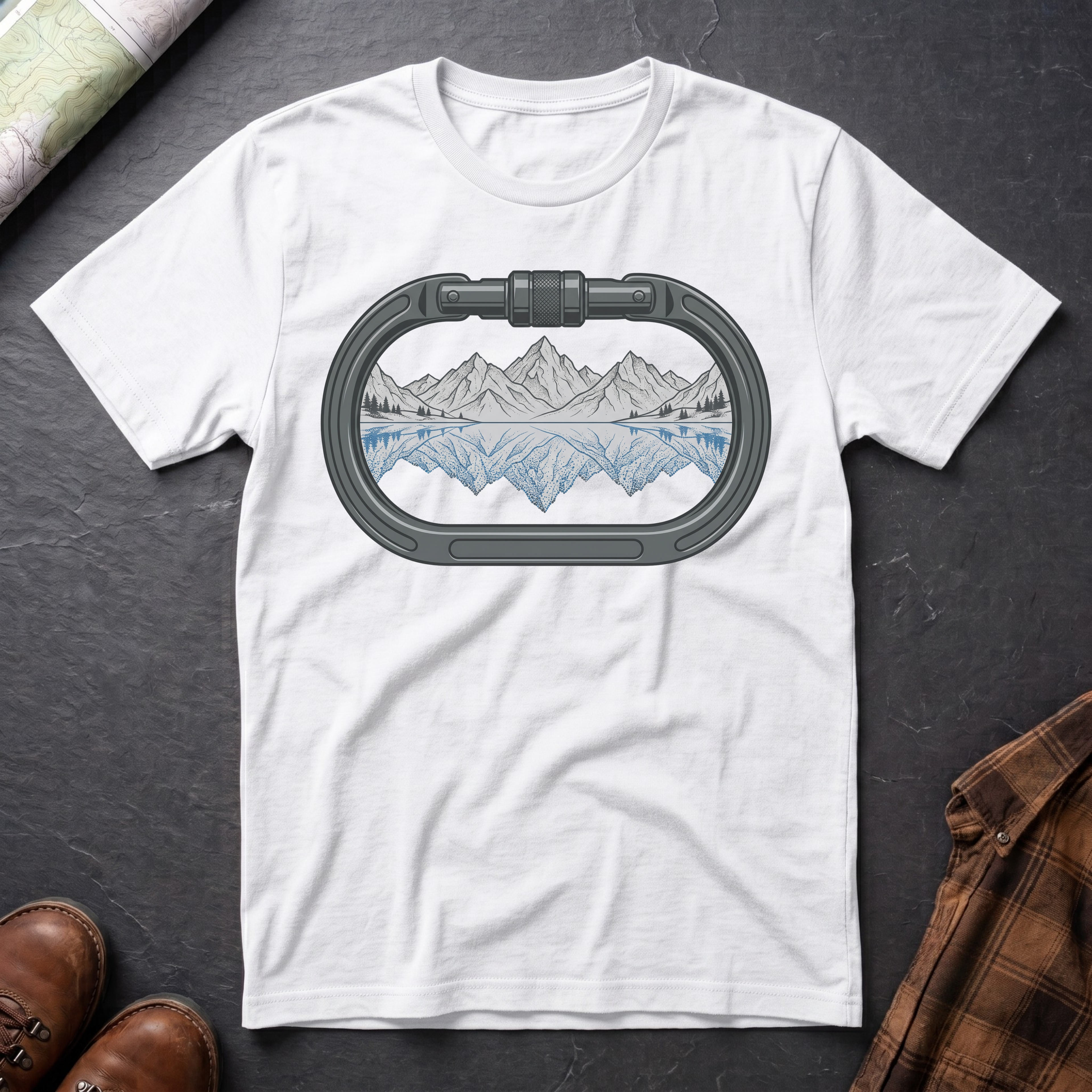 Karabiner Berg - T-Shirt