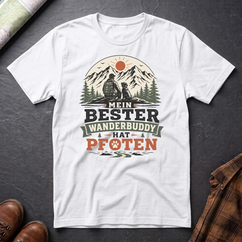 Bester Wanderbuddy - T-Shirt