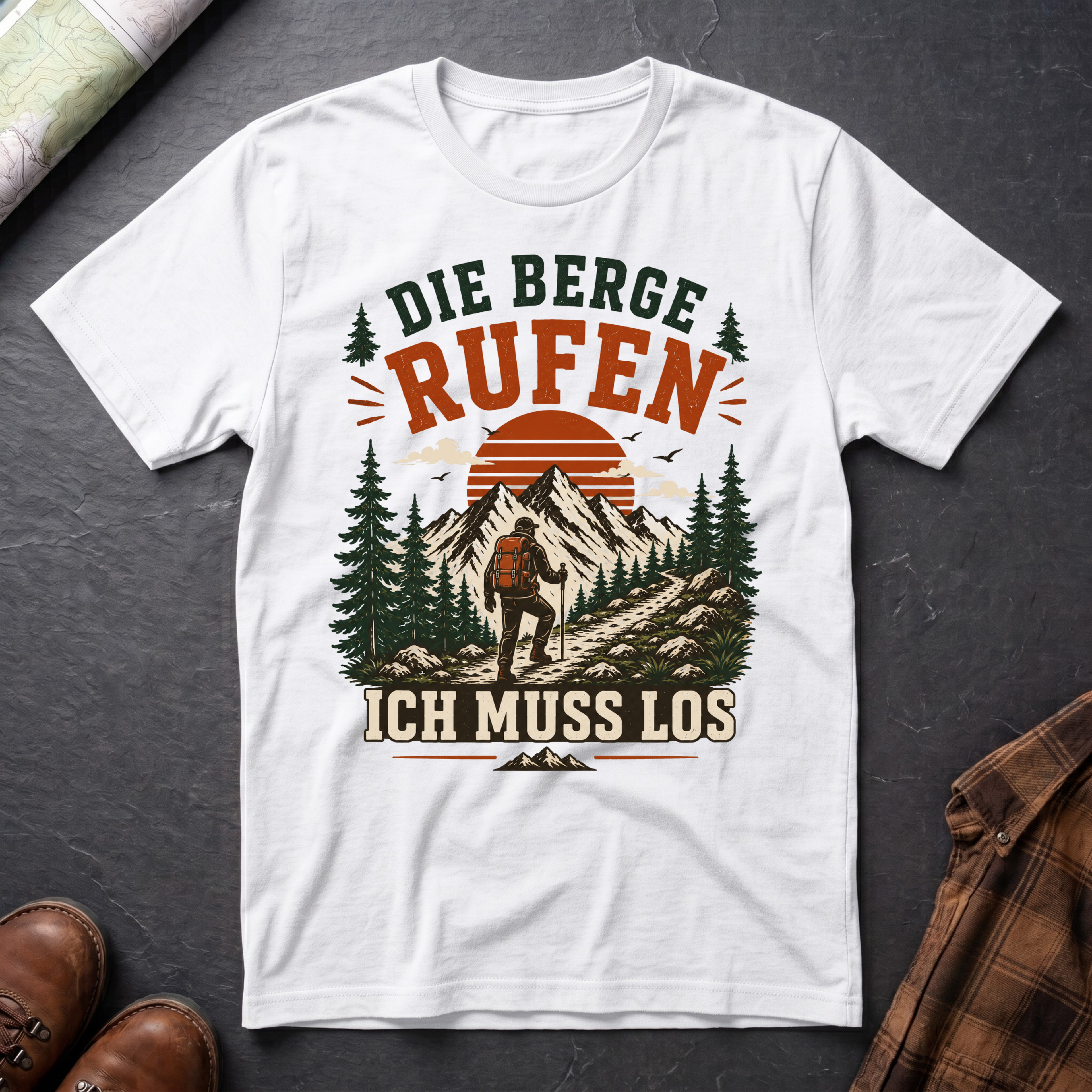 Die Berge rufen - T-Shirt