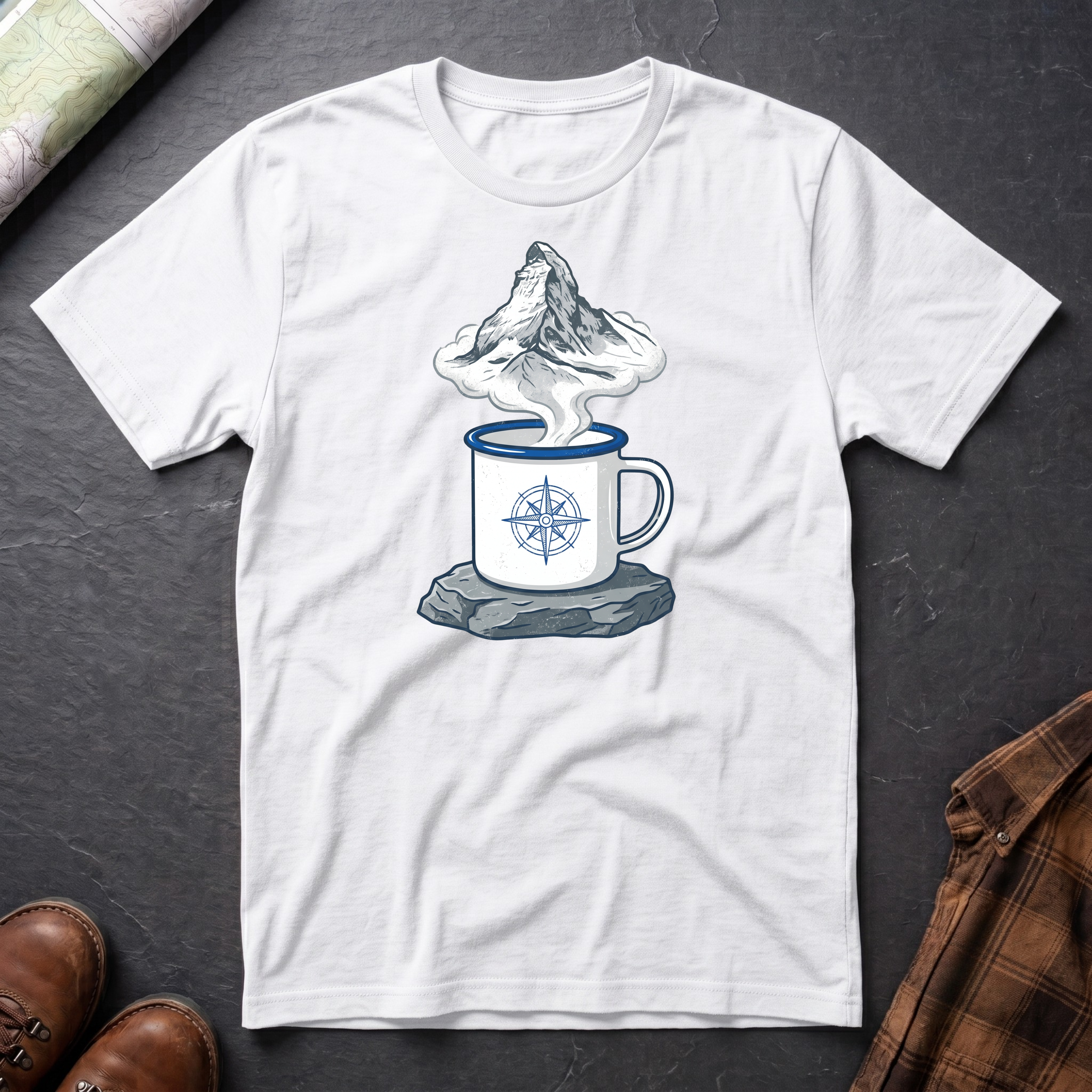Kaffeerauch Berg - T-Shirt