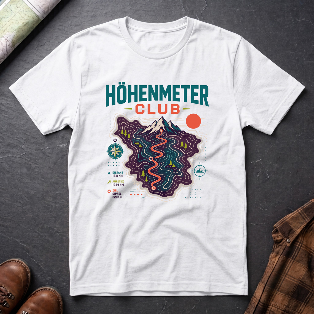 Höhenmeter Club - T-Shirt