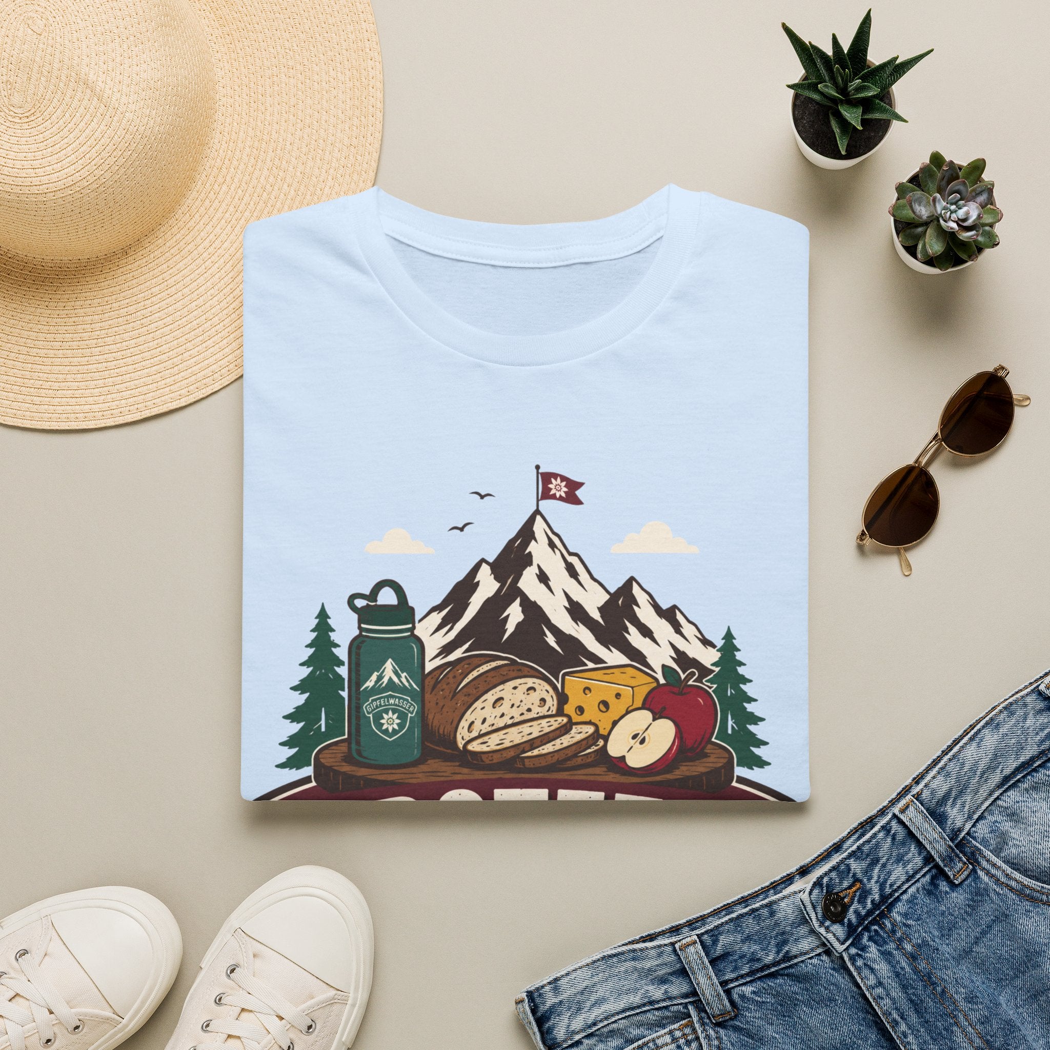 Brotzeit Gipfel - T-Shirt