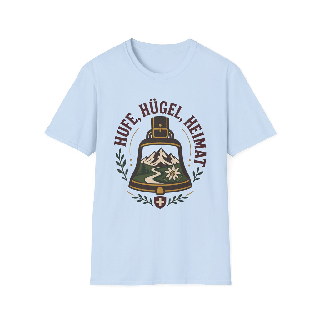 Hufe Hügel Heimat - T-Shirt