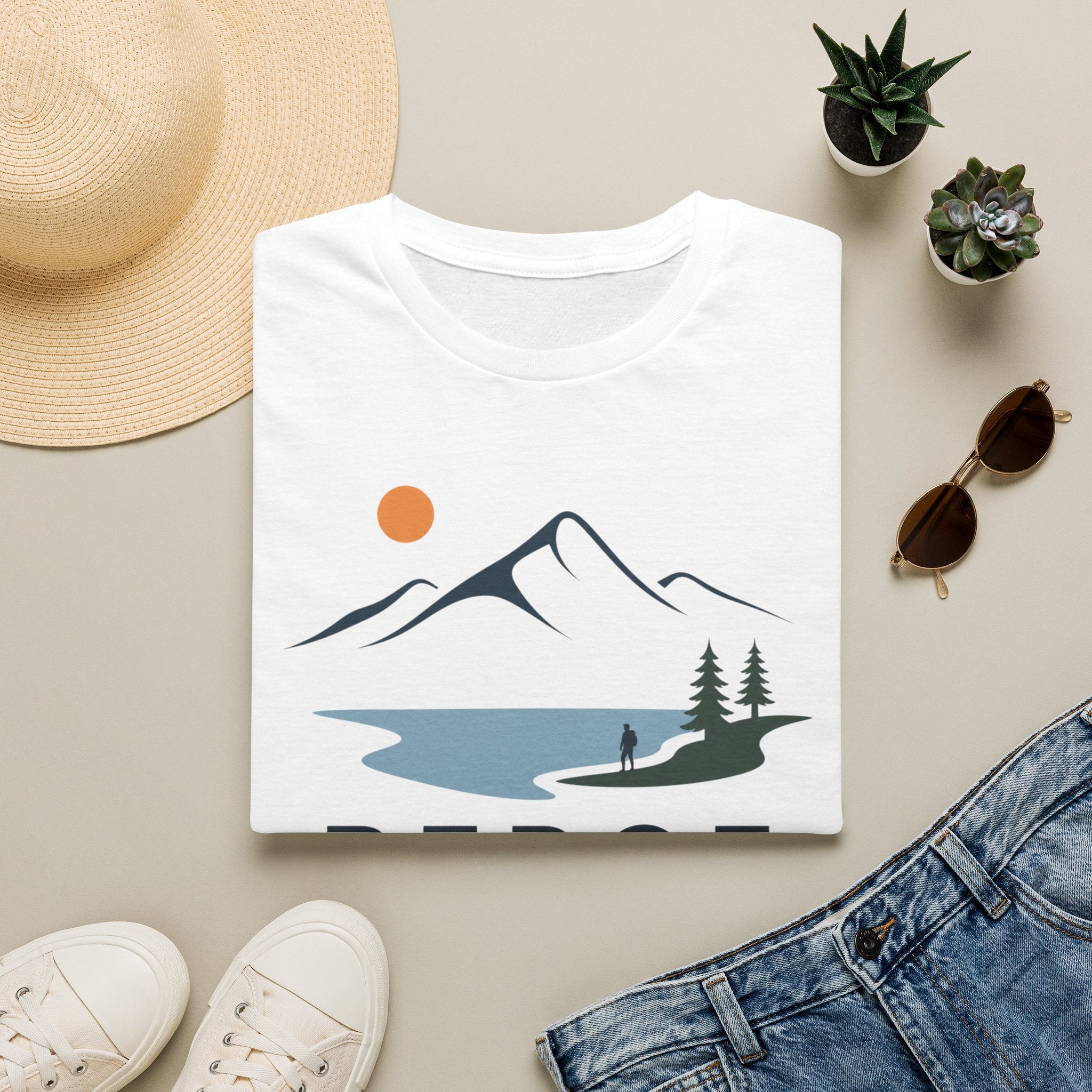 Berge Sagen Mehr - T-Shirt
