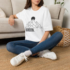 Wandern. Berg Minimal - T-Shirt
