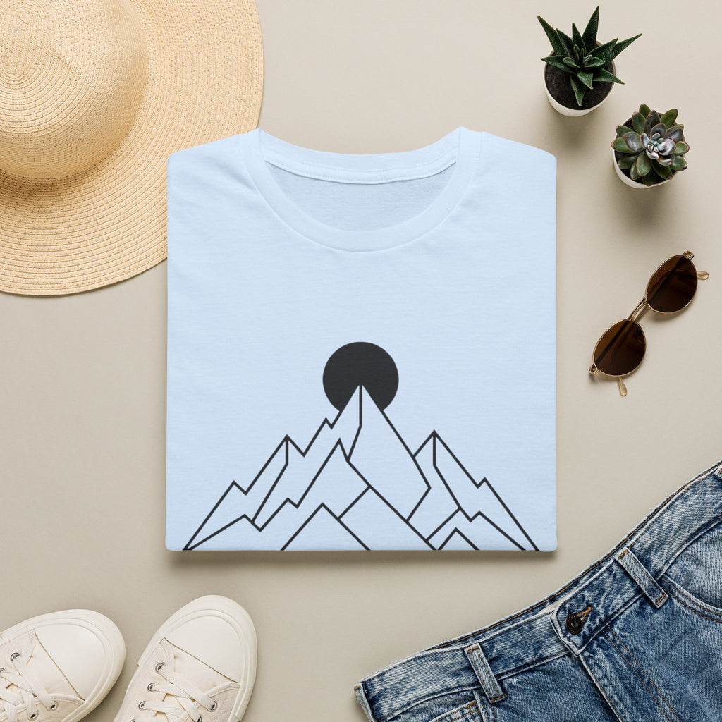 Wandern. Berg Minimal - T-Shirt