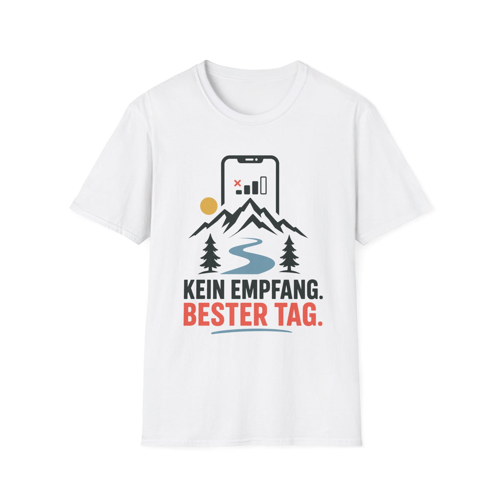 Kein Empfang Bester Tag - T-Shirt