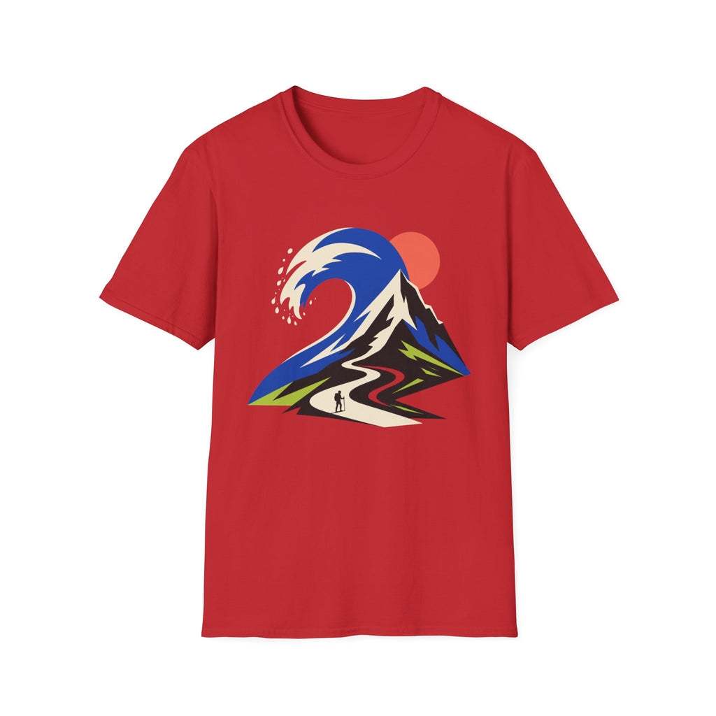 Berg Welle - T-Shirt