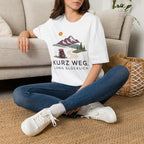 Kurz Weg Lang Glücklich - T-Shirt