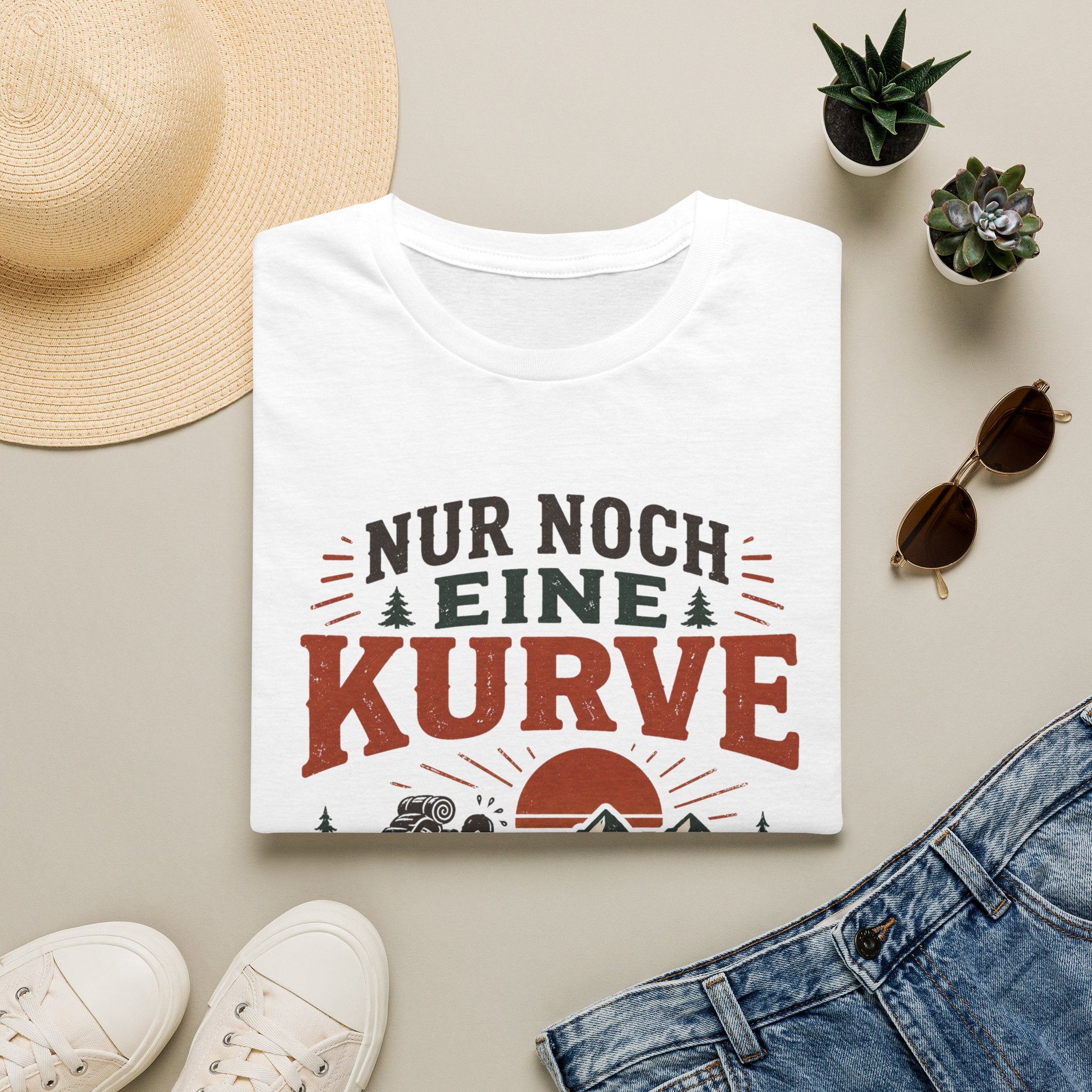 Nur Noch Eine Kurve - T-Shirt