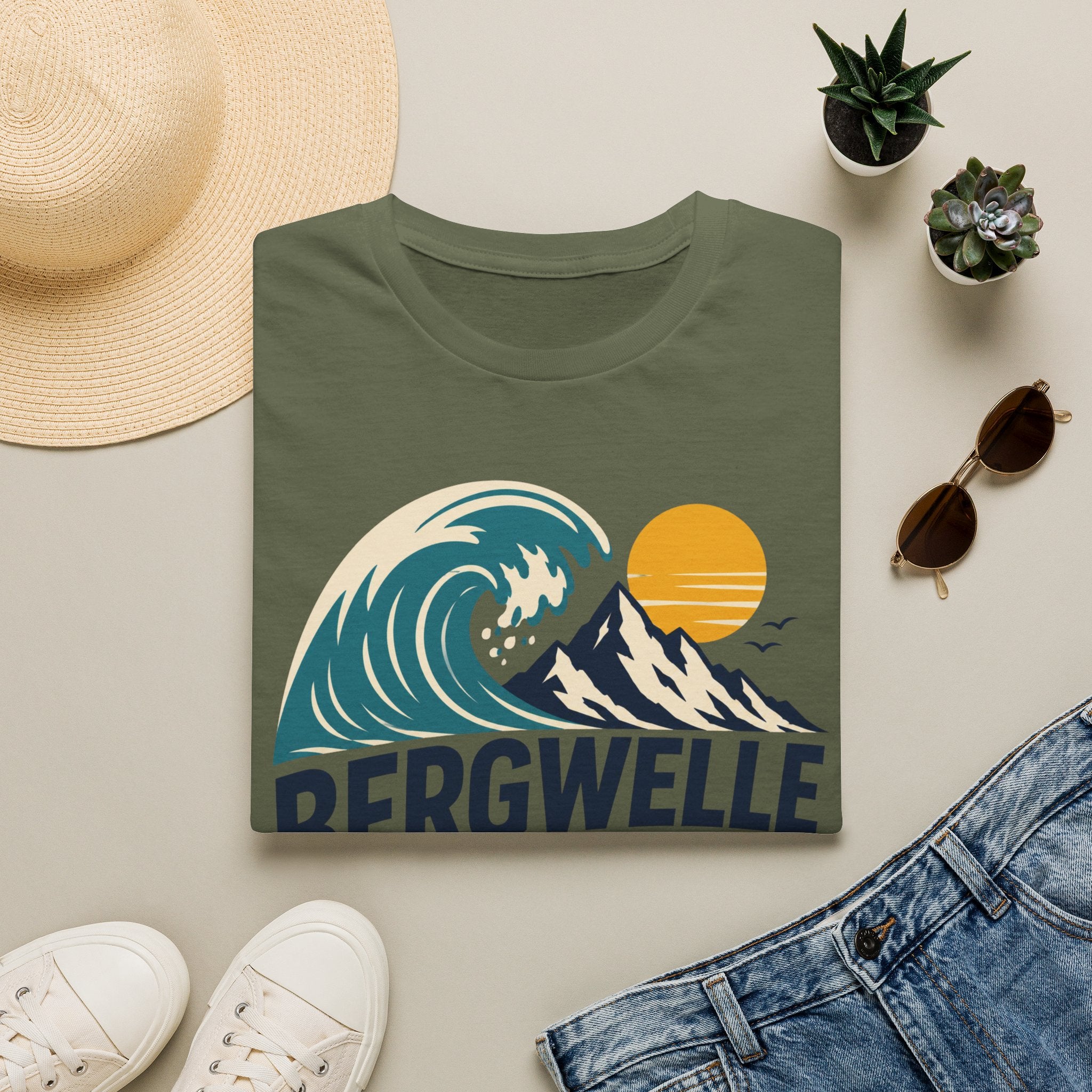 Bergwelle - T-Shirt