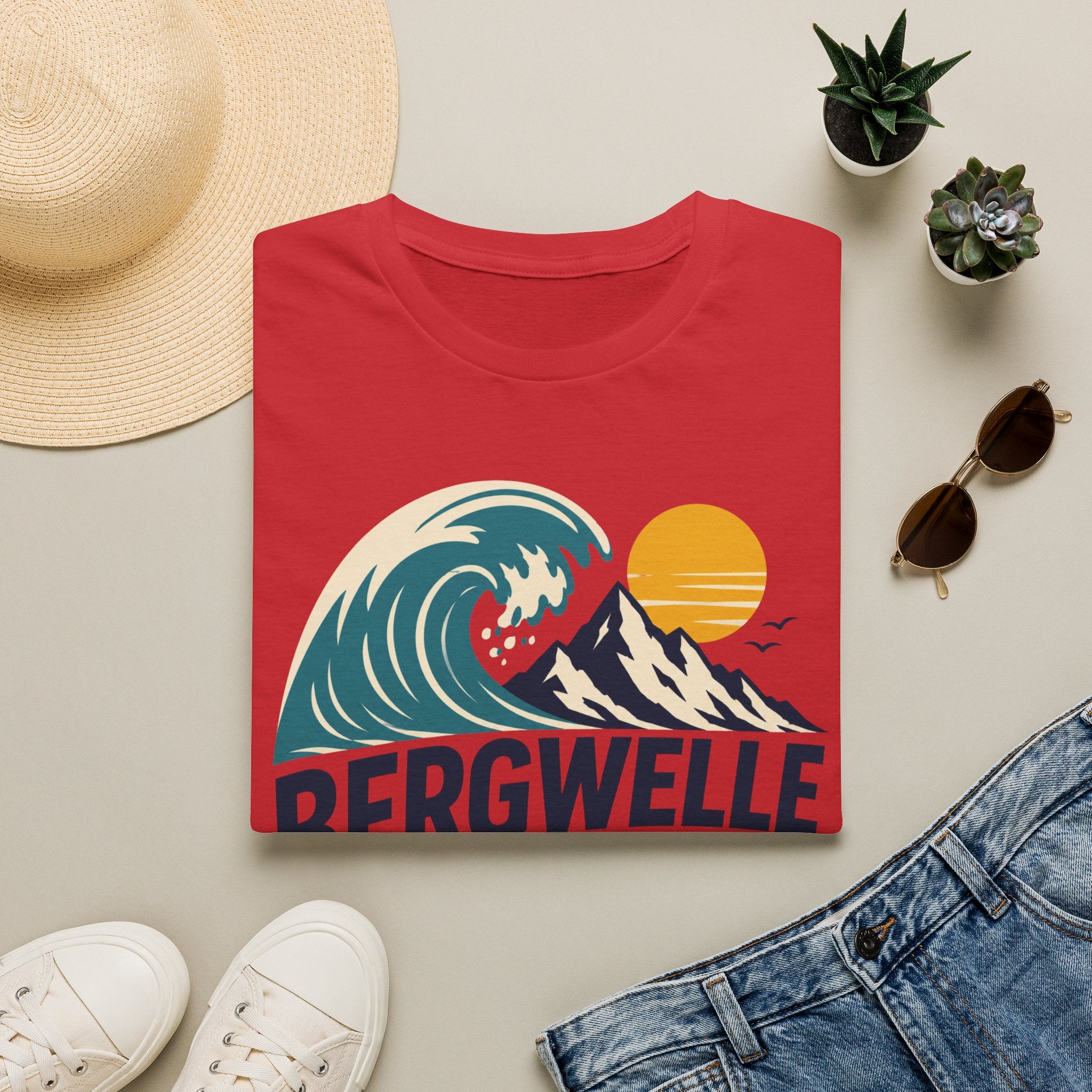 Bergwelle - T-Shirt